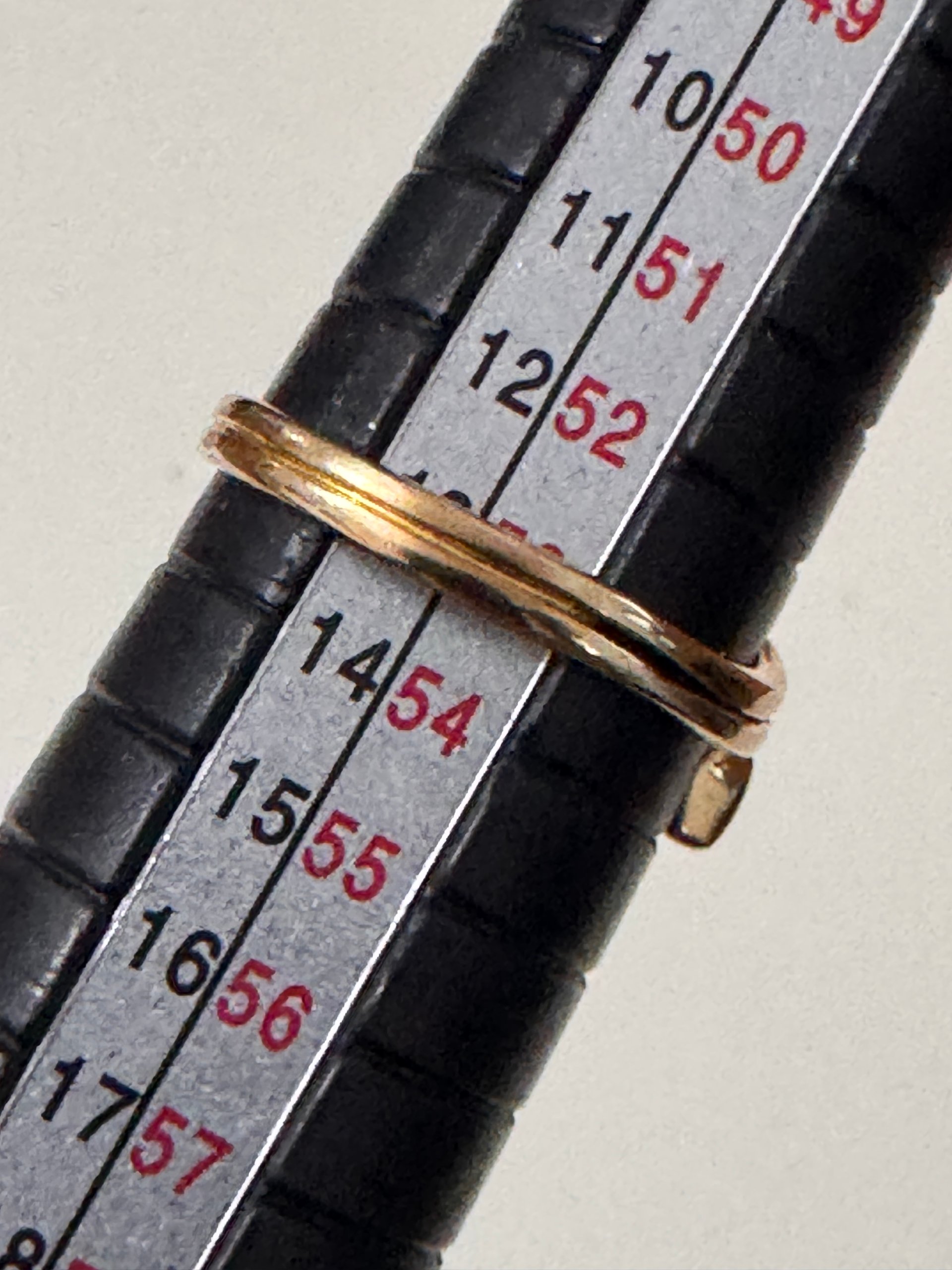 333 Yellow Gold Solitaire Ring image 8