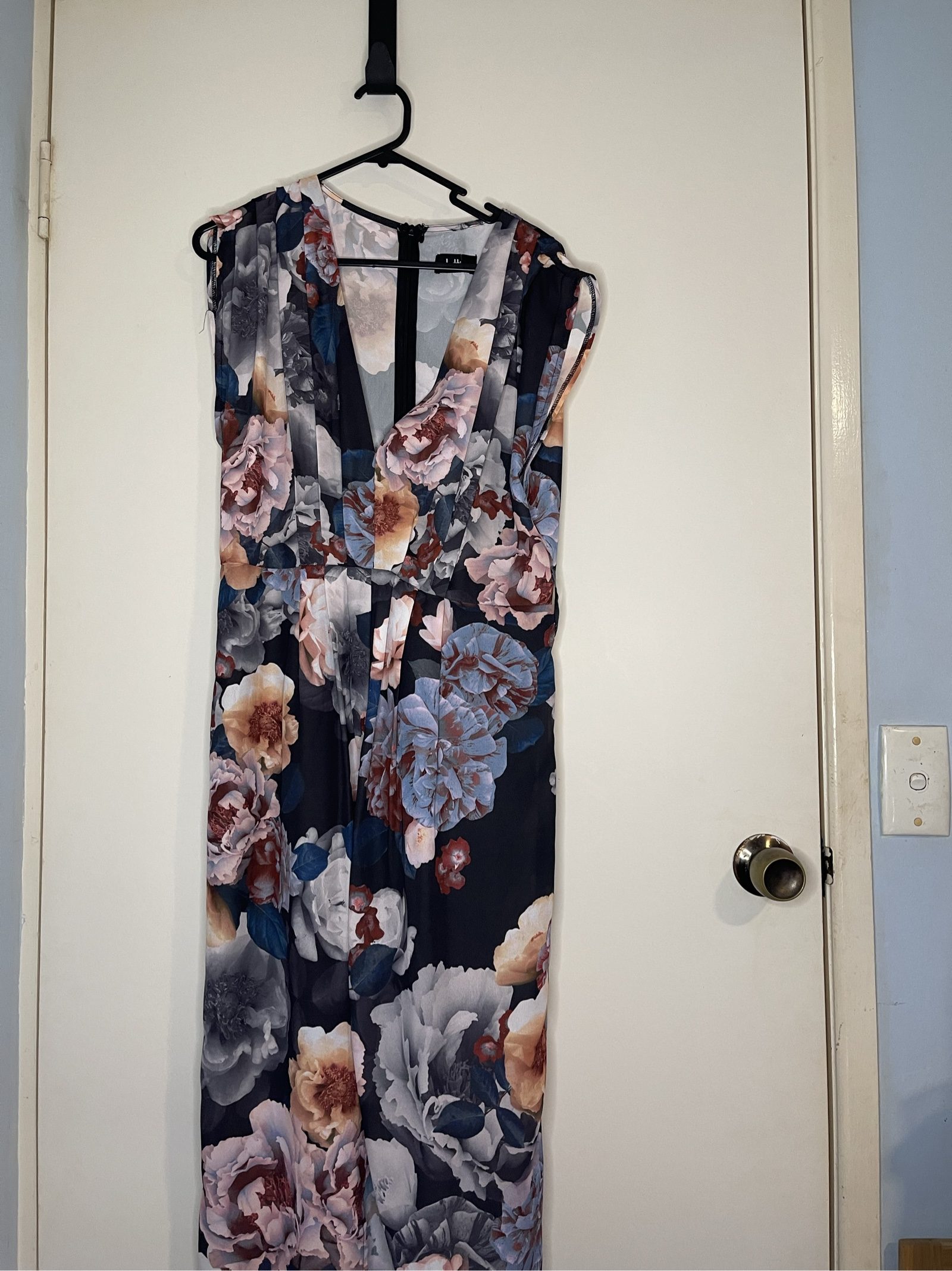 Dotti Women's Multi Floral Midi Dress Size 10 Sleeveless image 2