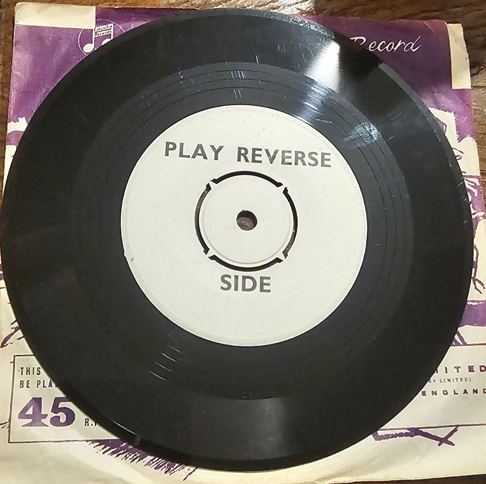 Michael Holliday Wringle Wrangle Promo Columbia 45 DB 3948 7 image 2