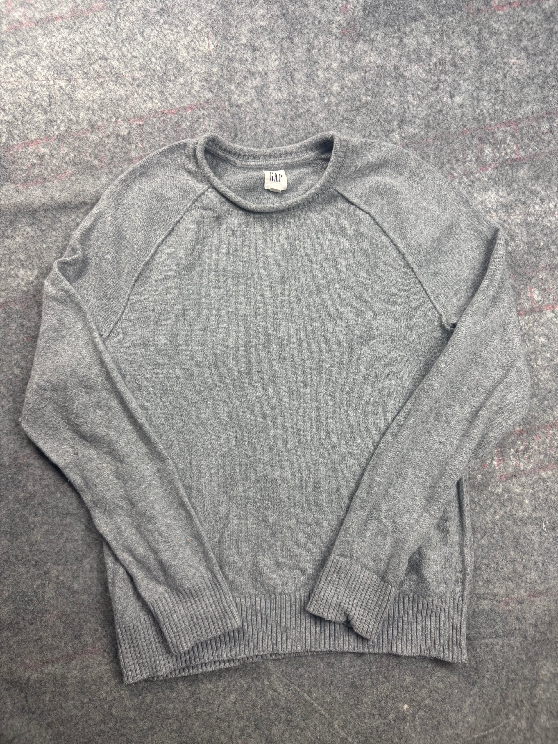 GAP Grey Merino Blend Crew Neck Sweater Small