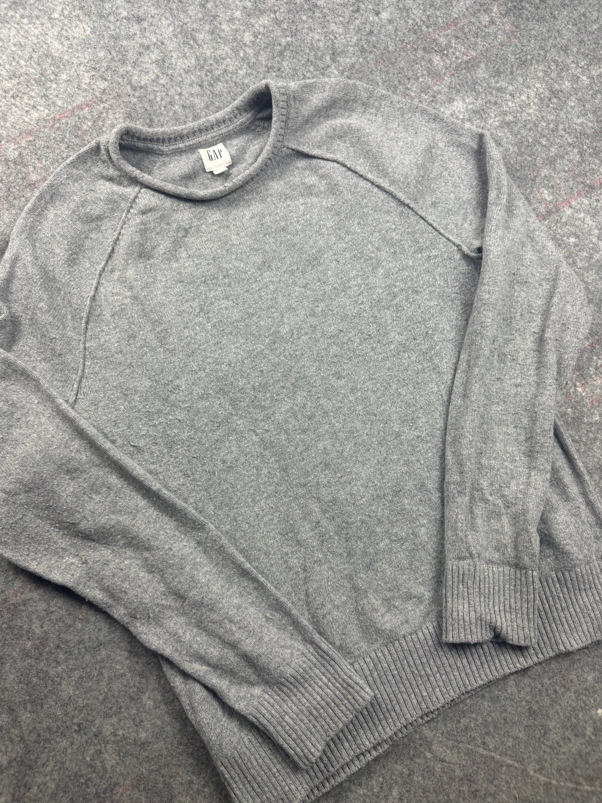 GAP Grey Merino Blend Crew Neck Sweater Small image 2