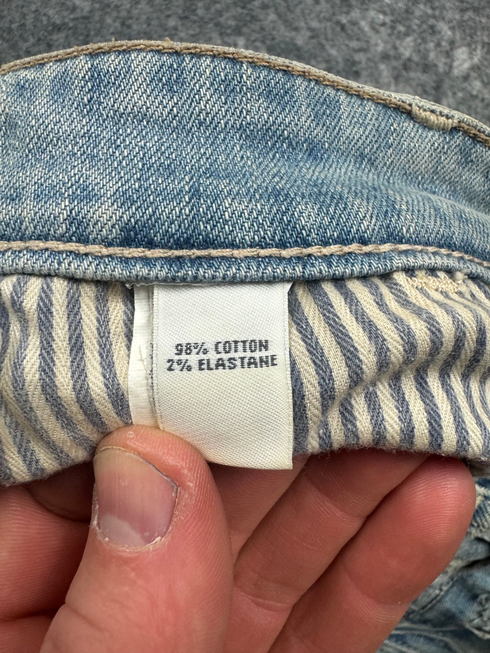Gilly Hicks Light Blue Distressed Denim Mom Shorts W25 Women’s image 7