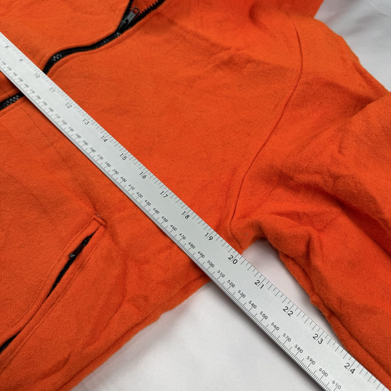Cabelas Sweatshirt Men's S Orange Wool |031 image 7
