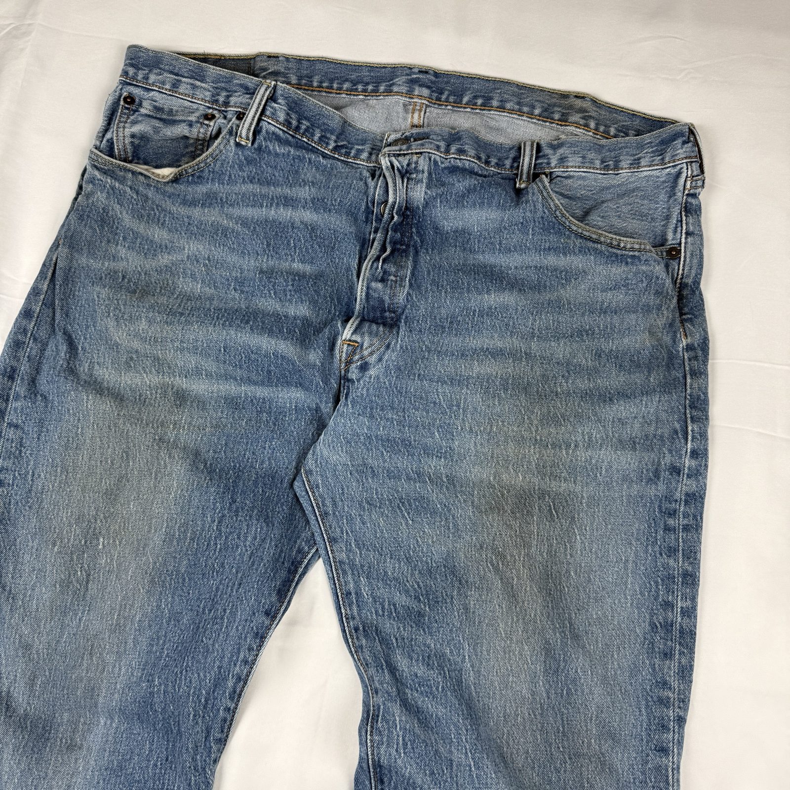 Levi's Jeans Men's 36 Blue Denim Straight Leg |0810 image 4
