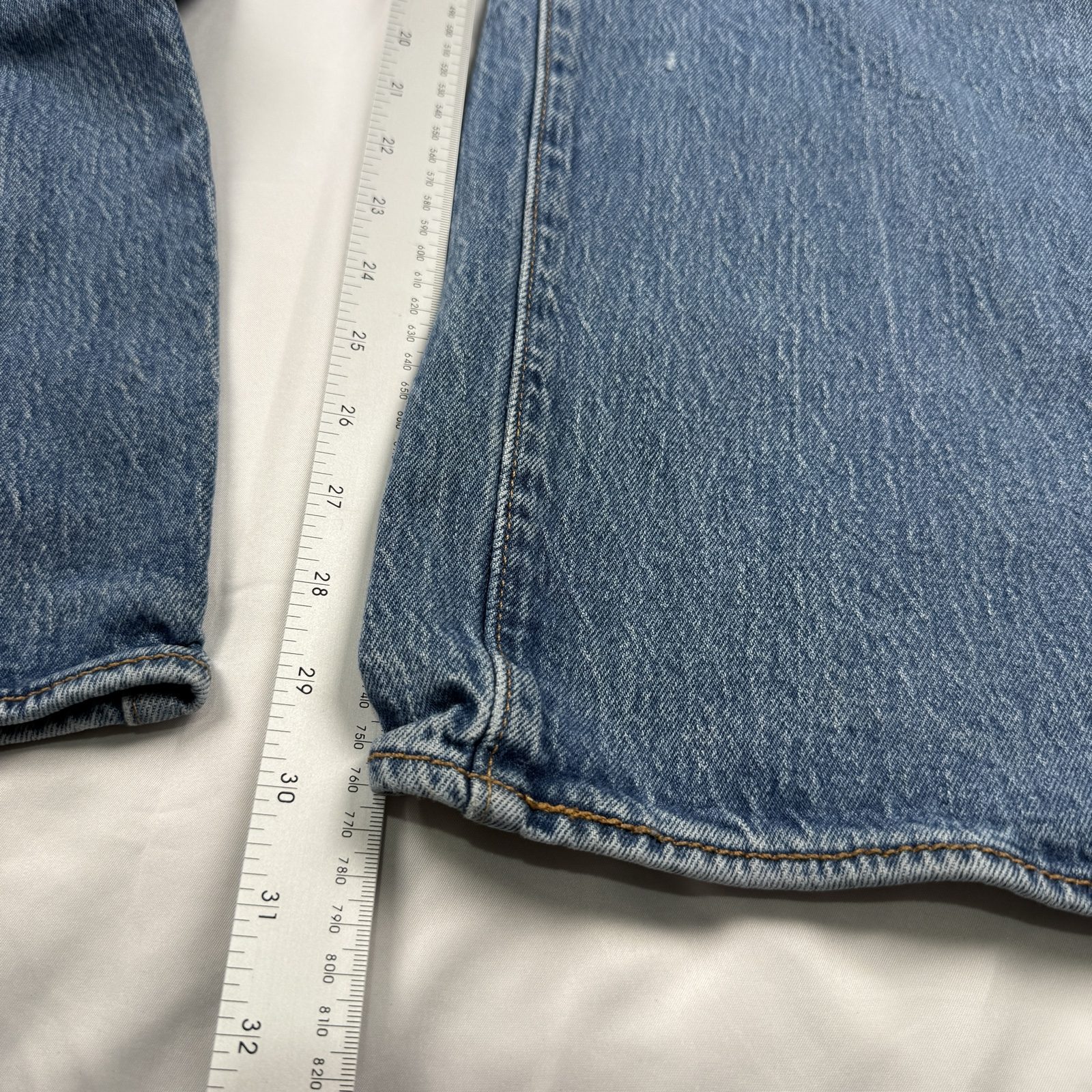 Levi's Jeans Men's 36 Blue Denim Straight Leg |0810 image 5