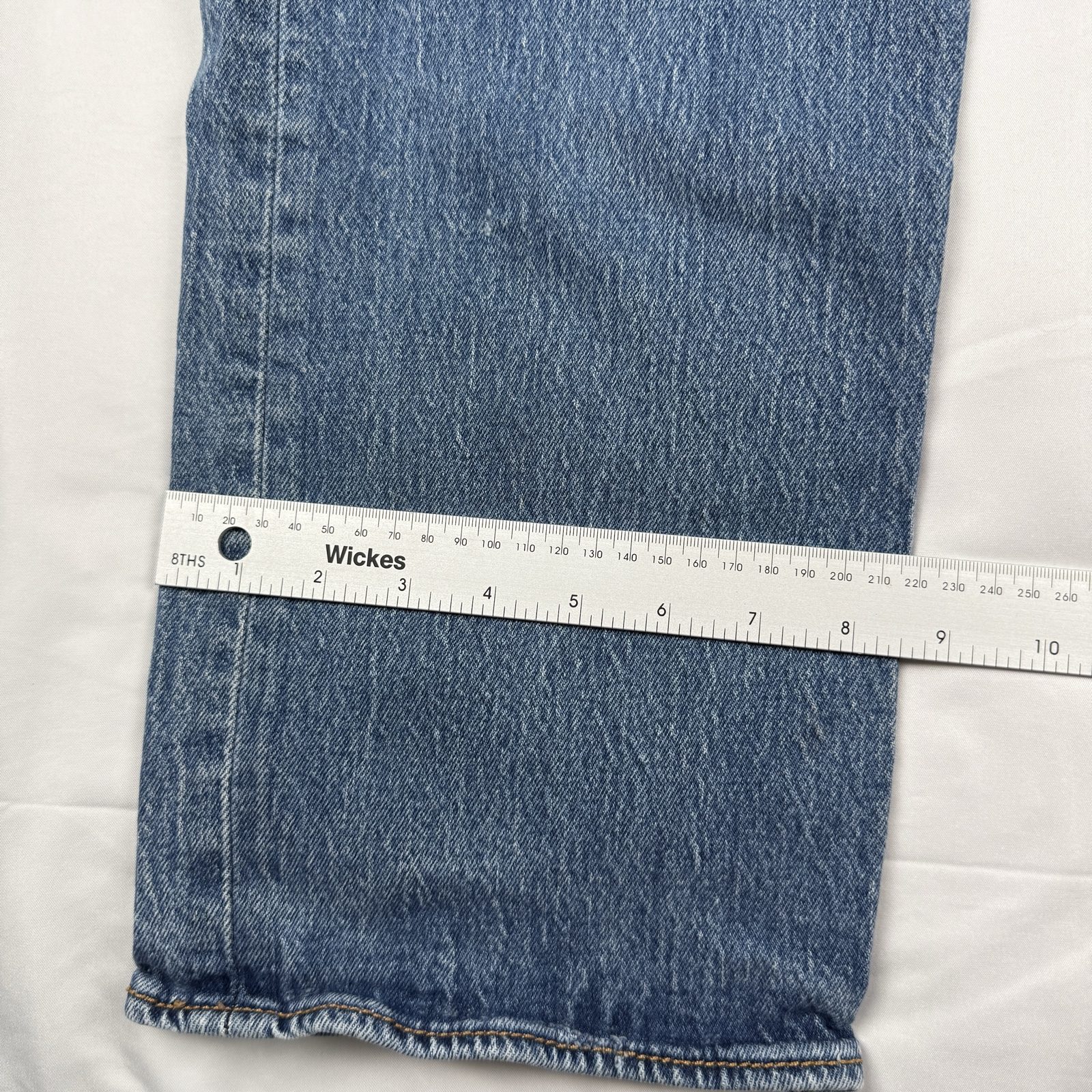 Levi's Jeans Men's 36 Blue Denim Straight Leg |0810 image 6