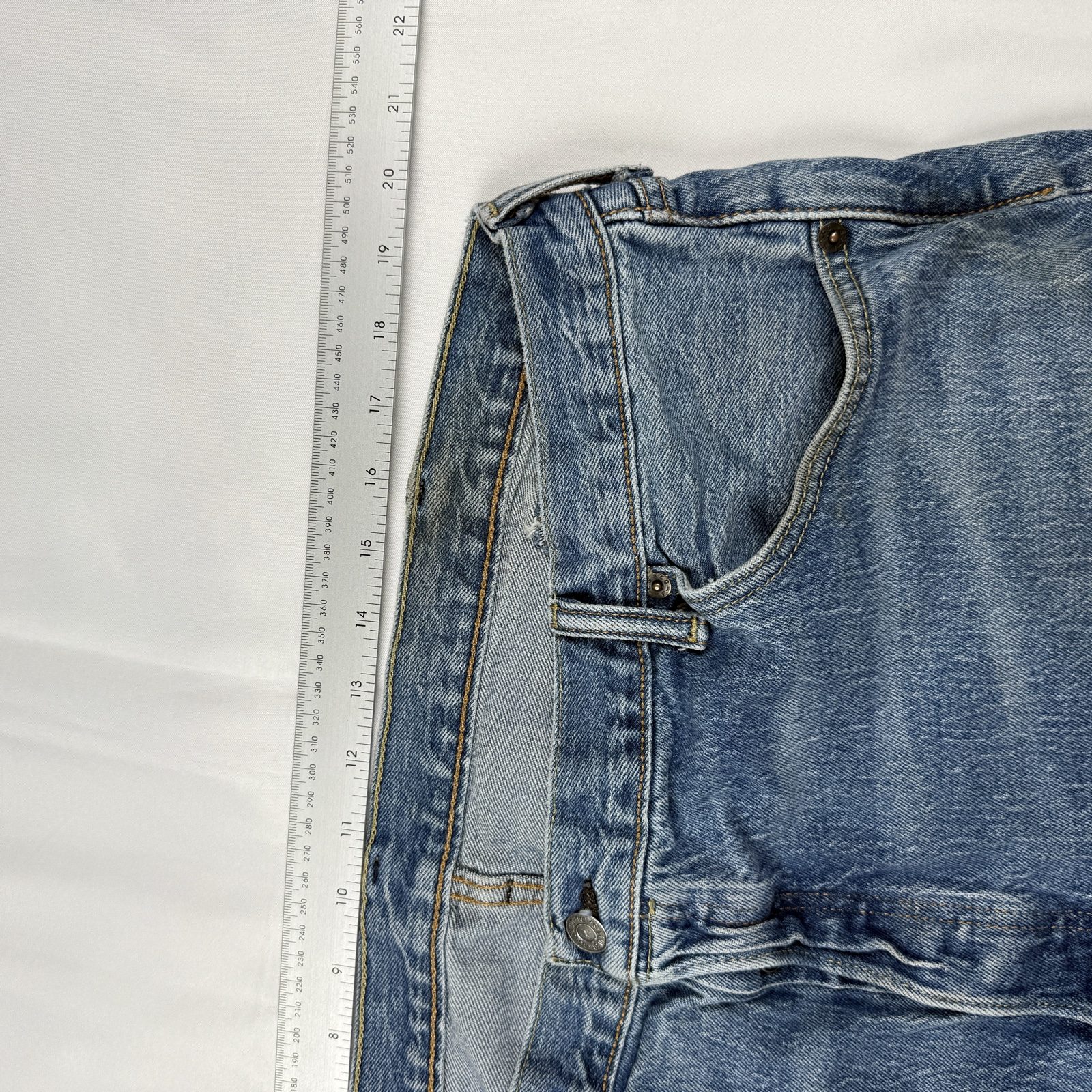 Levi's Jeans Men's 36 Blue Denim Straight Leg |0810 image 8