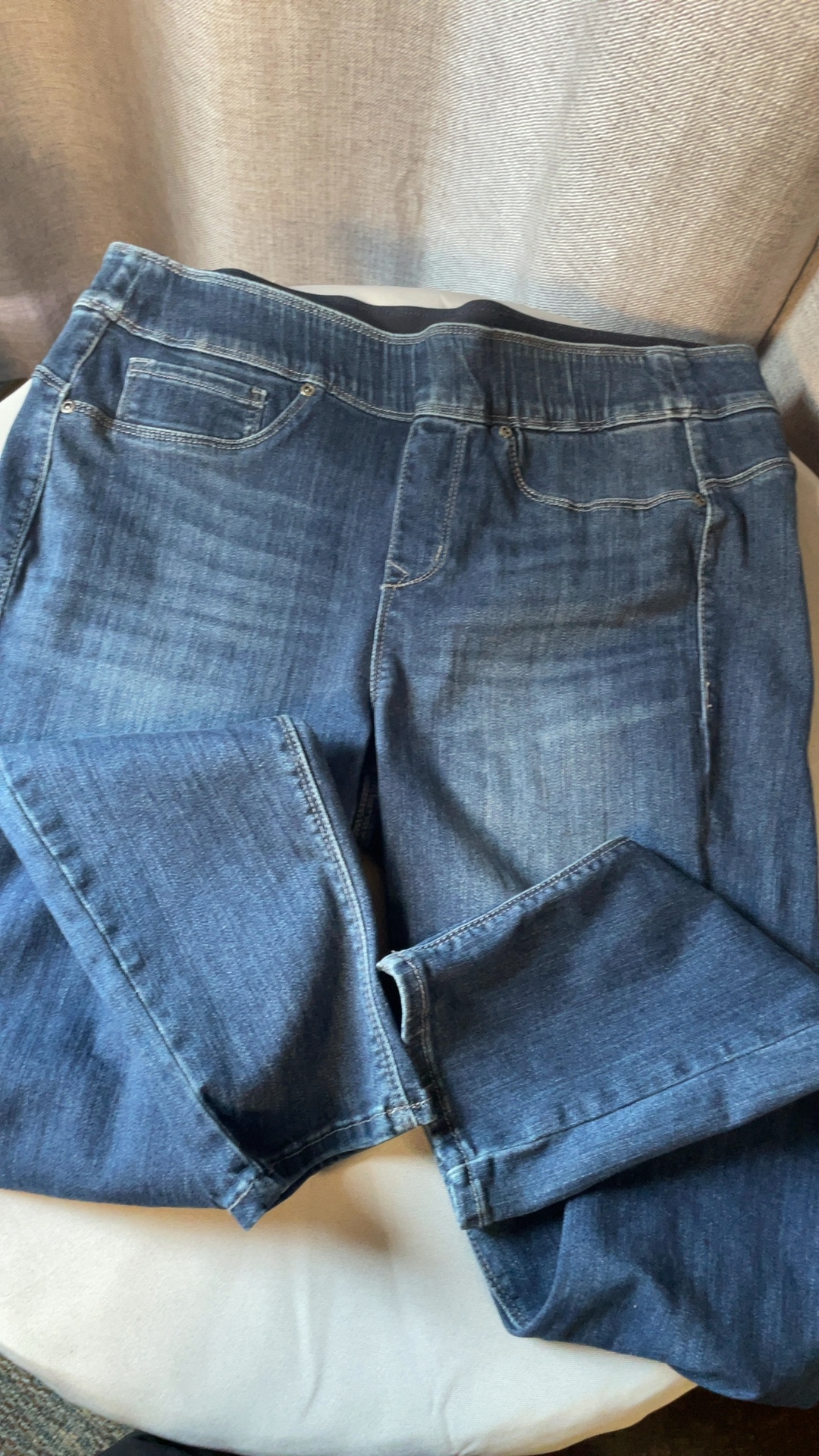 Curves 360 by NYDJ Sculpt Pull-On Jeans Women’s Size 10 Blue