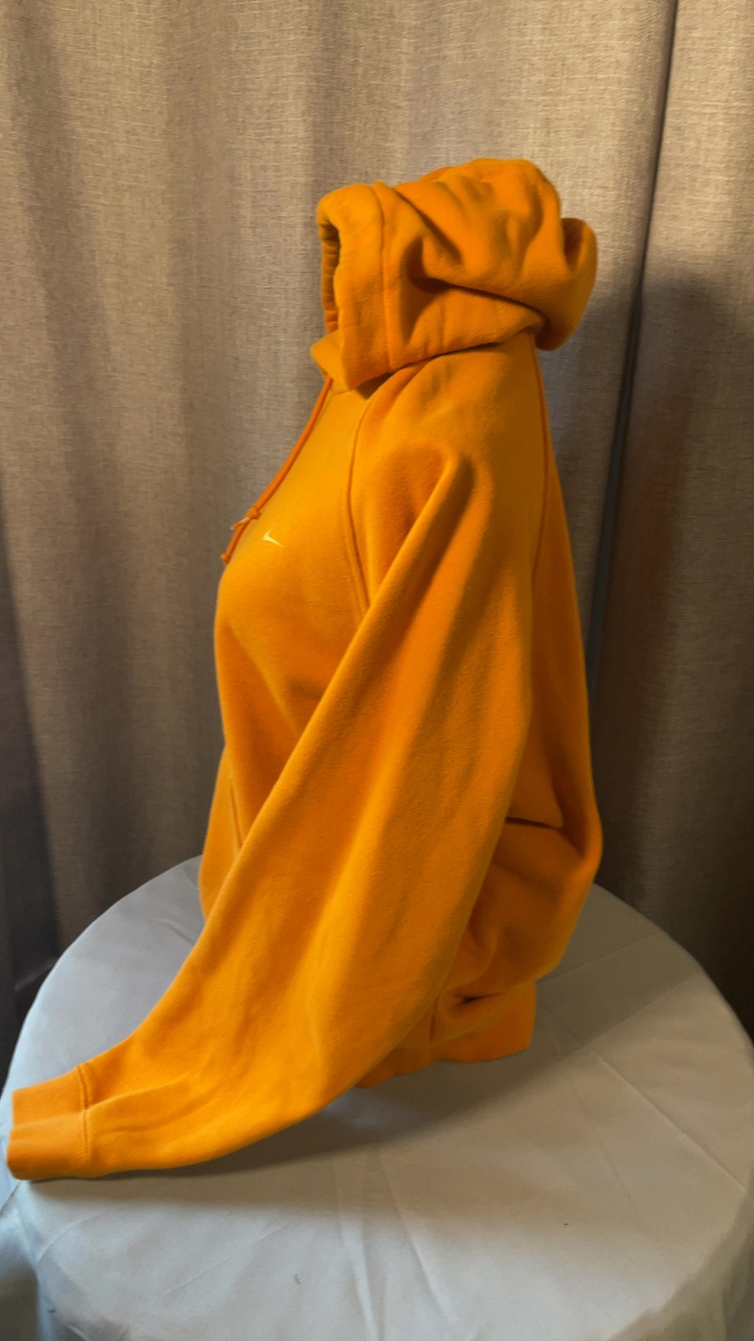 Nike Men’s Large Burnt Orange Pullover Hoodie Embroidered Swoosh image 8