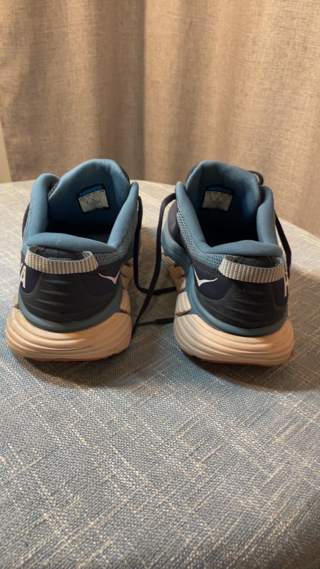 HOKA One One Gaviota 3 Women’s Running Shoes – Size 10.5 B – Ombre Blue/Rosette image 3