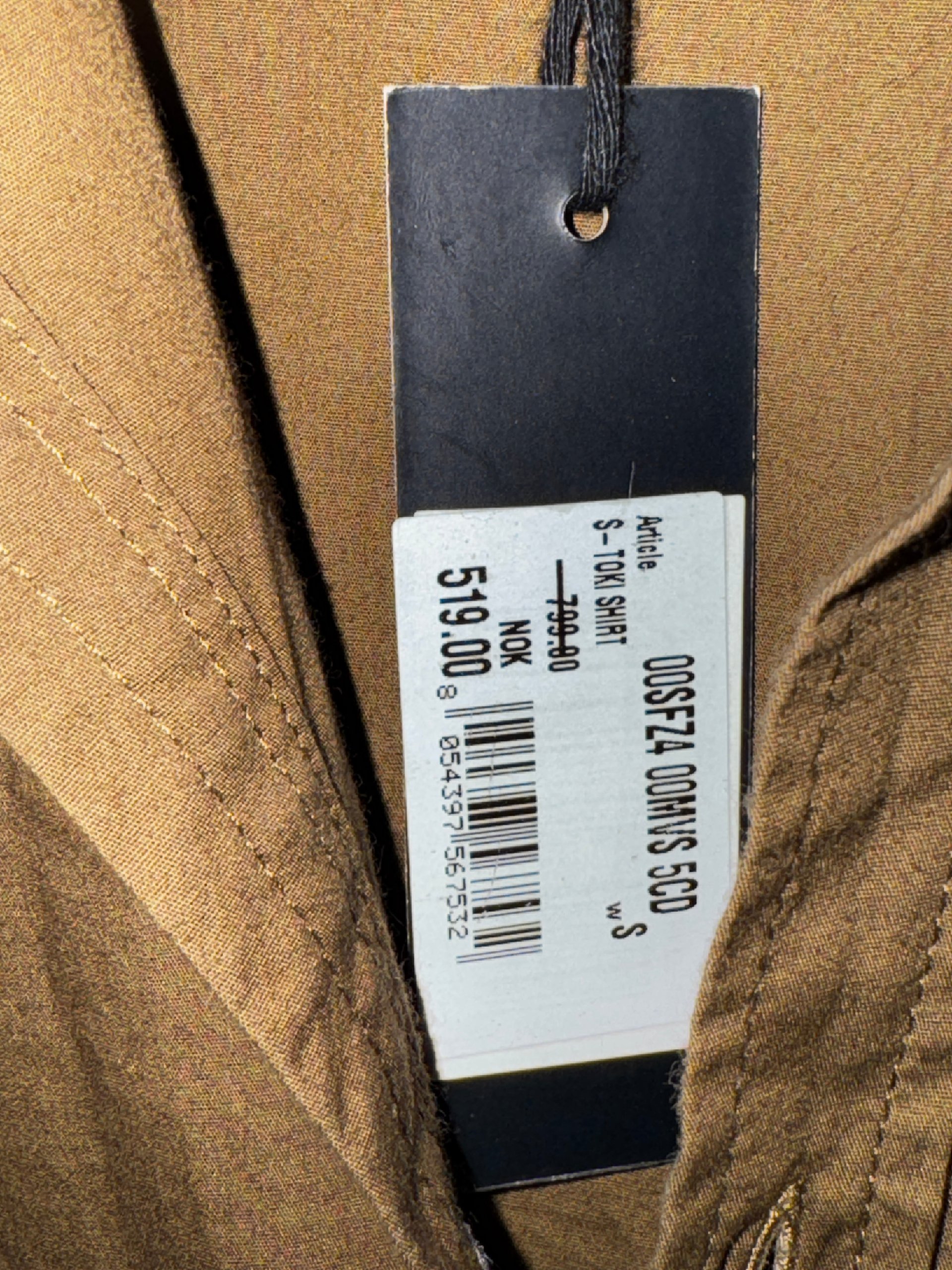Diesel Brown Slim Fit Shirt Large Cotton image 6
