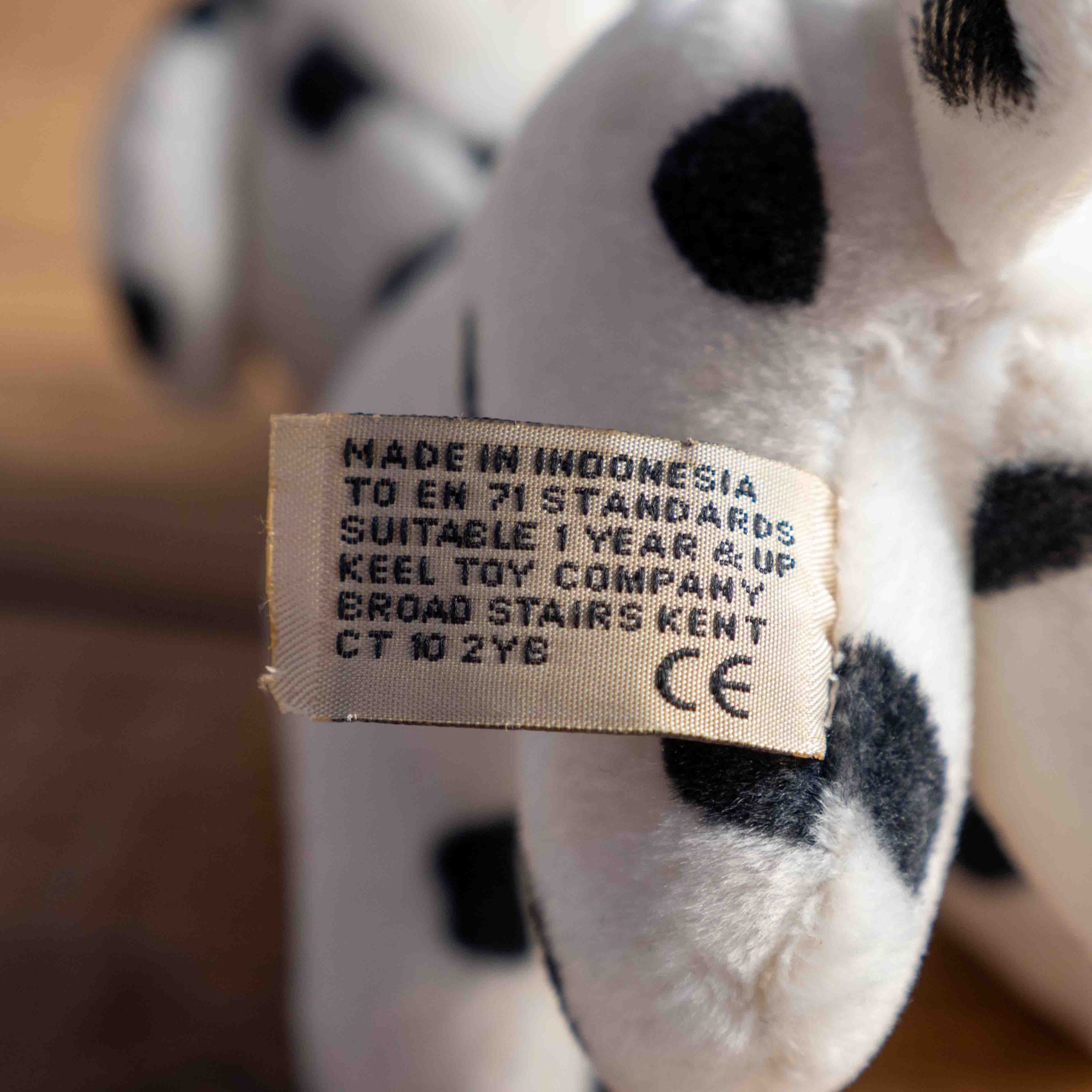 Keel Dalmatian Soft Toy Pre-Owned image 3