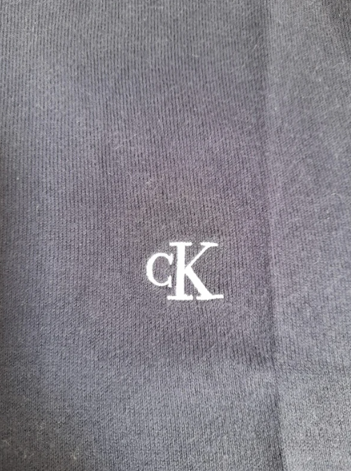 Calvin Klein Jeans Navy Blue Men's Sweatshirt CK Logo Medium image 5