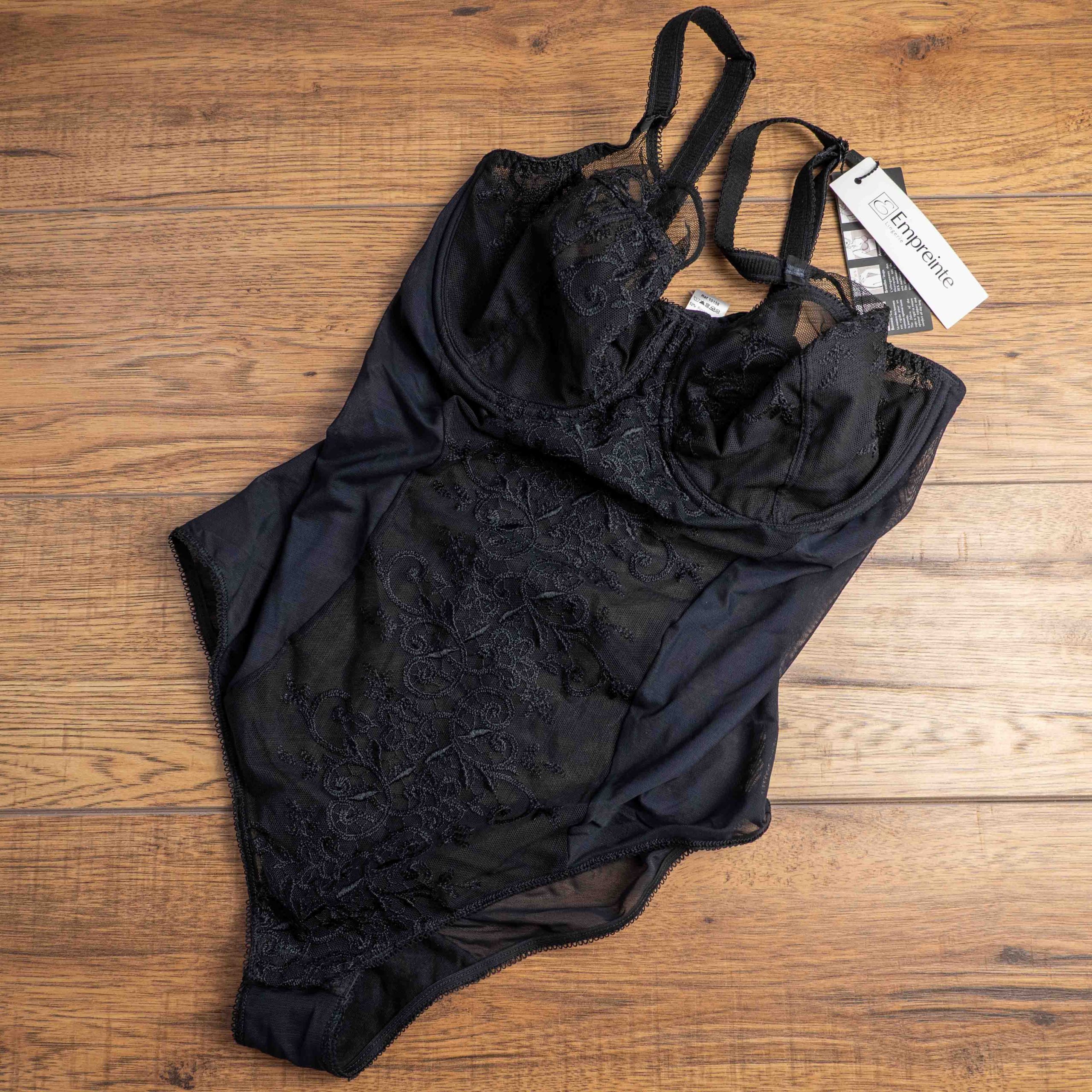 Empreinte Black Size 38 Body Shaper Bodysuit NWT RRP £128.50