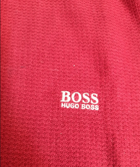 Hugo Boss Men's Red Half-Zip Wool Jumper XXL image 2