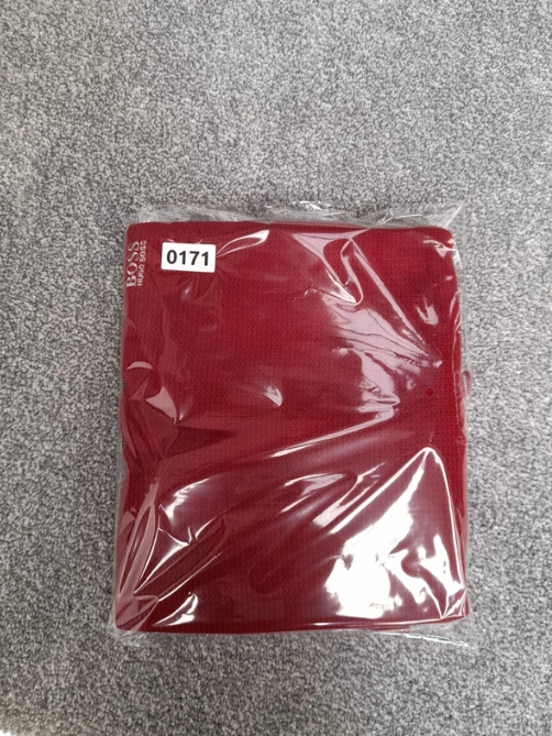 Hugo Boss Men's Red Half-Zip Wool Jumper XXL image 8