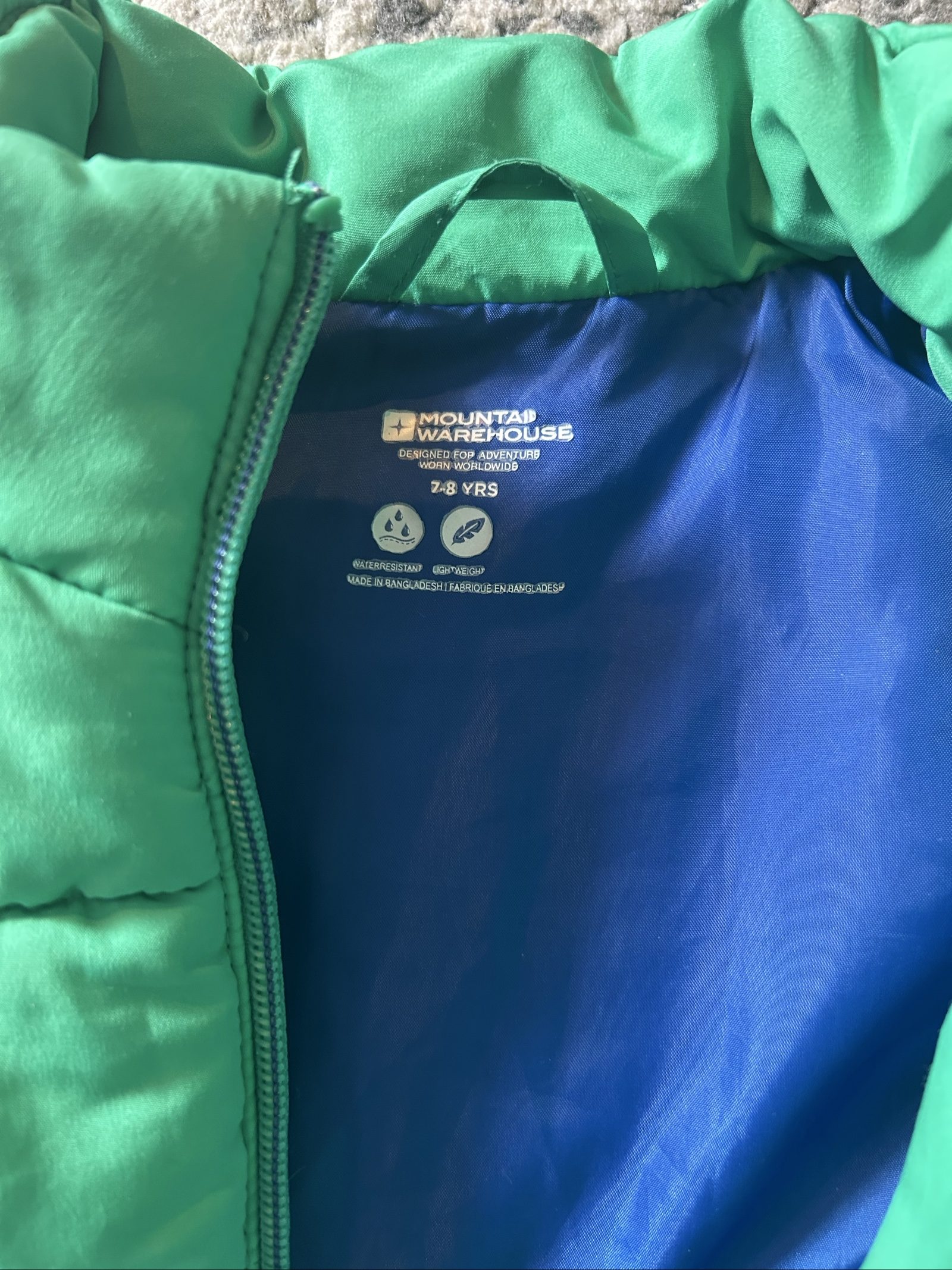Mountain Warehouse Kids' Green Padded Gilet 7-8 Yrs image 2