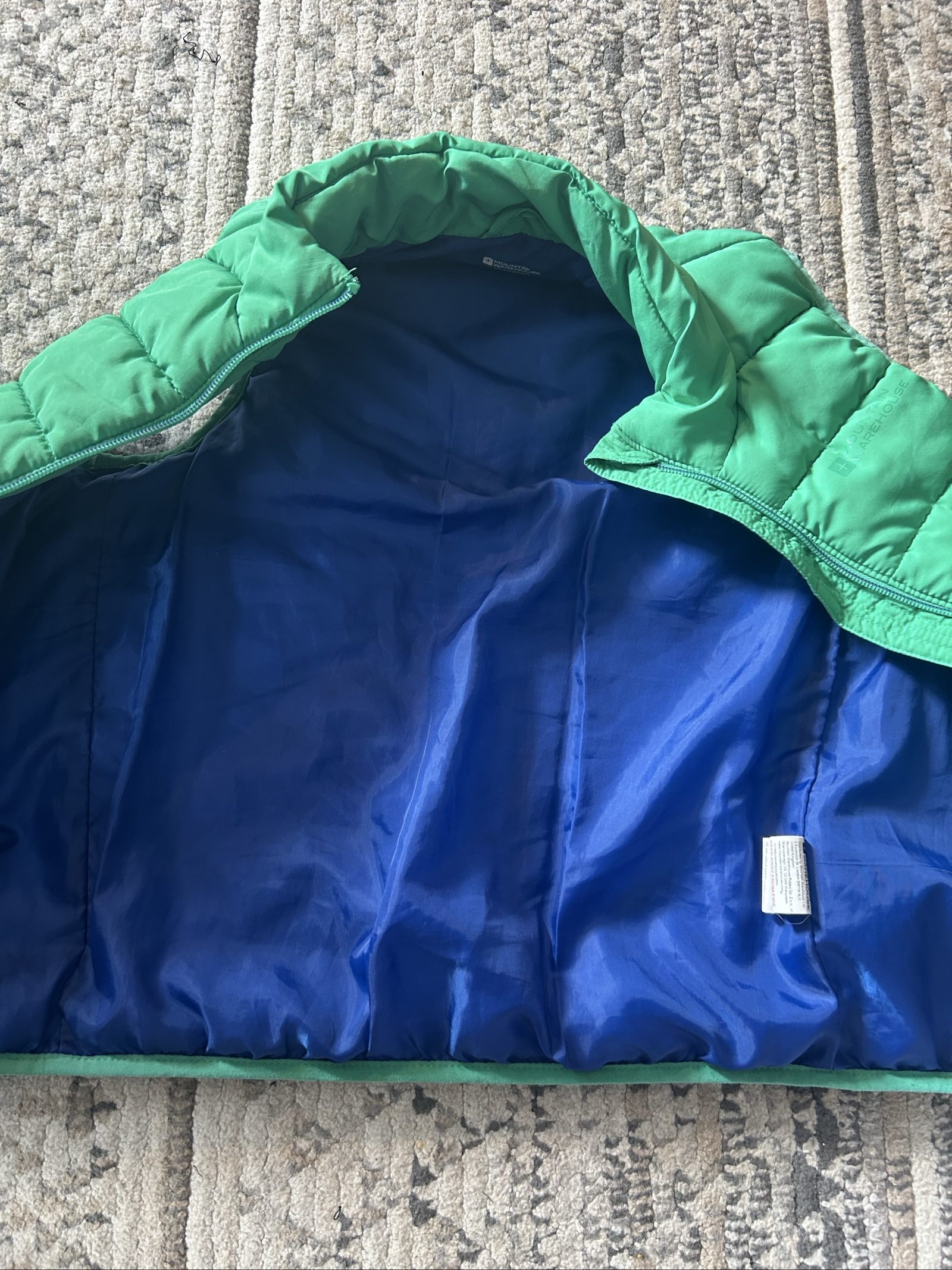 Mountain Warehouse Kids' Green Padded Gilet 7-8 Yrs image 6