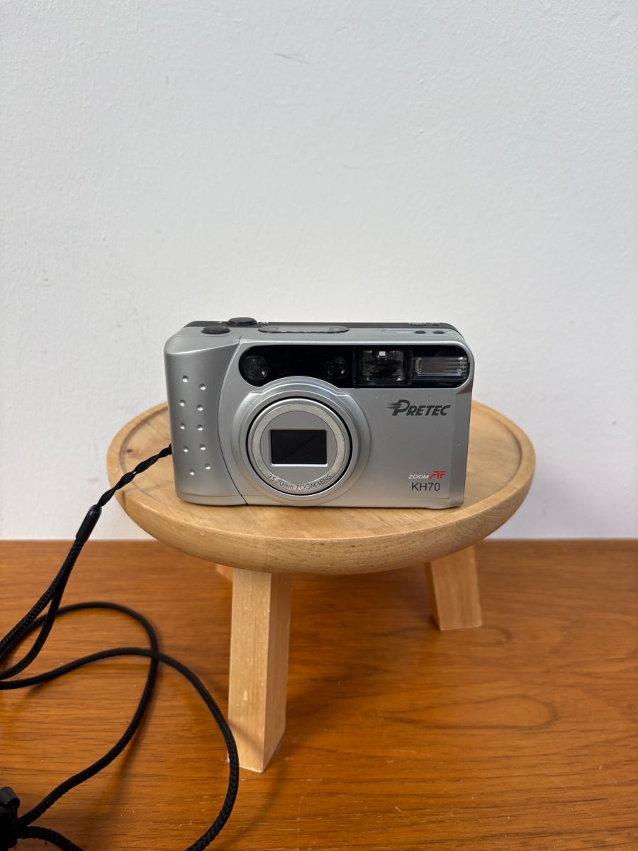Pretec Zoom AF KH70 35mm Kompaktkamera Autofokus silber 90er Point and Shoot image 2