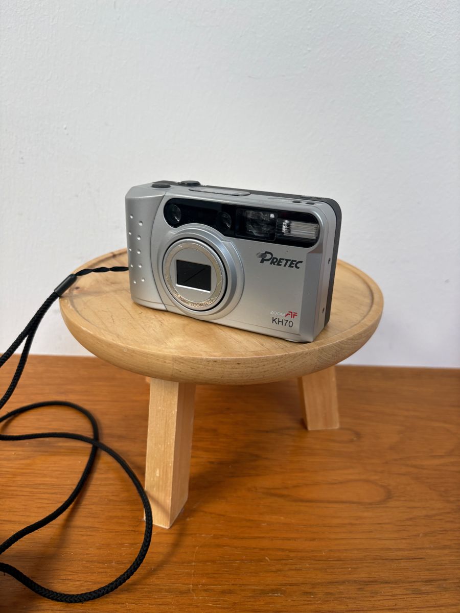 Pretec Zoom AF KH70 35mm Kompaktkamera Autofokus silber 90er Point and Shoot image 3