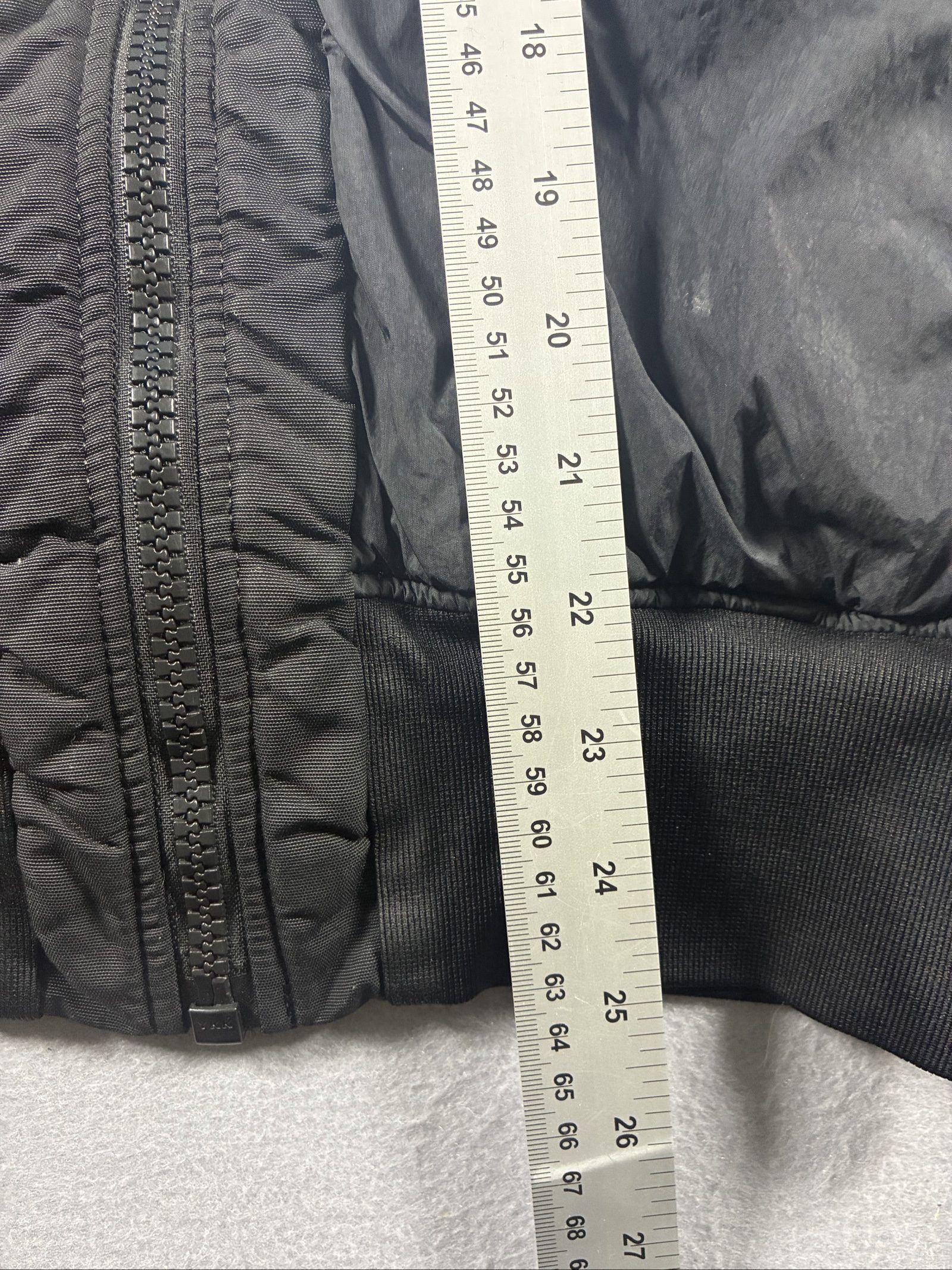 Stone Island Black Bomber Jacket garment dyed crinkle reps ny small image 10