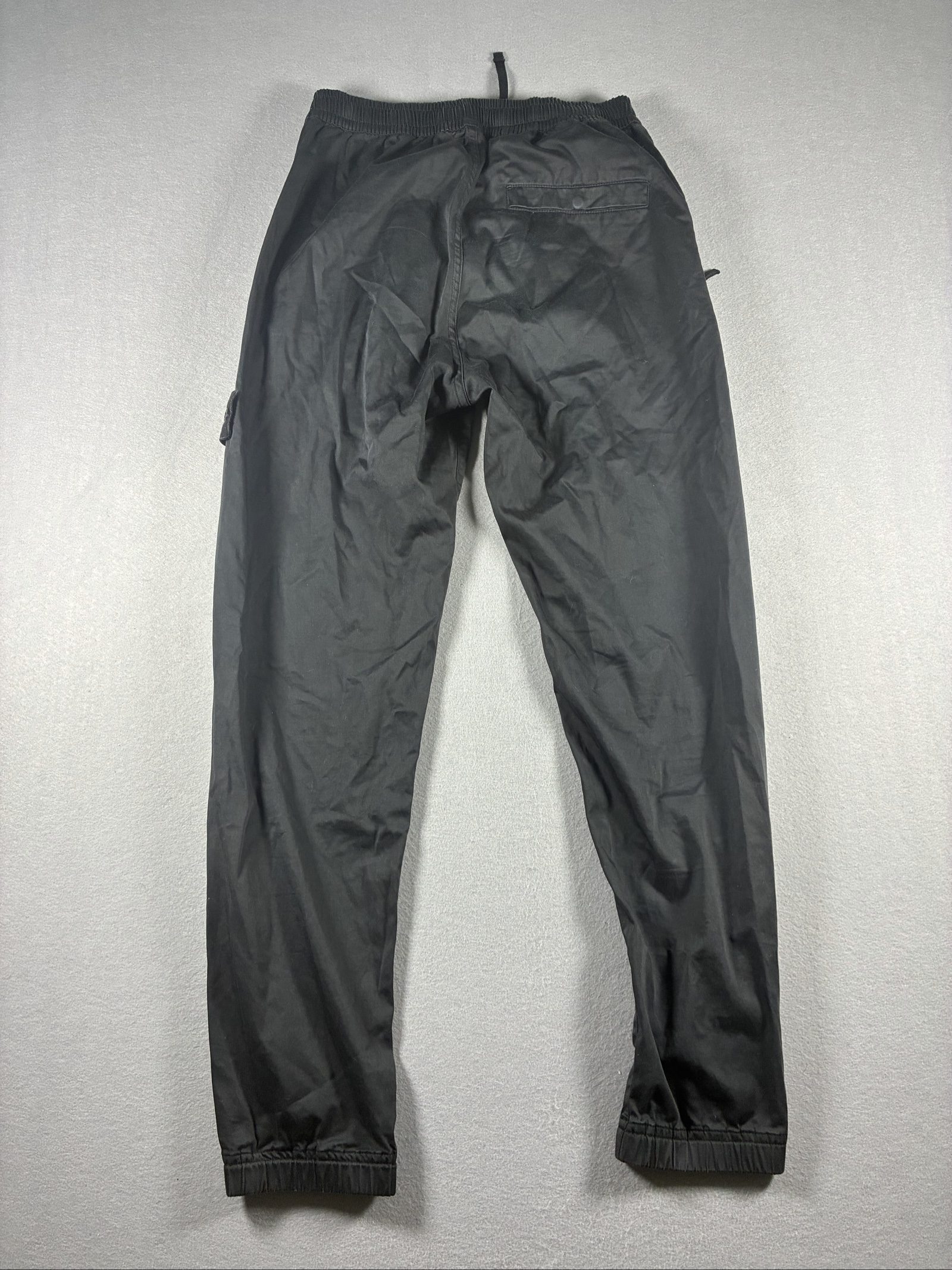 Stone Island Black Cotton Cargo shadow project trousers Joggers M image 7