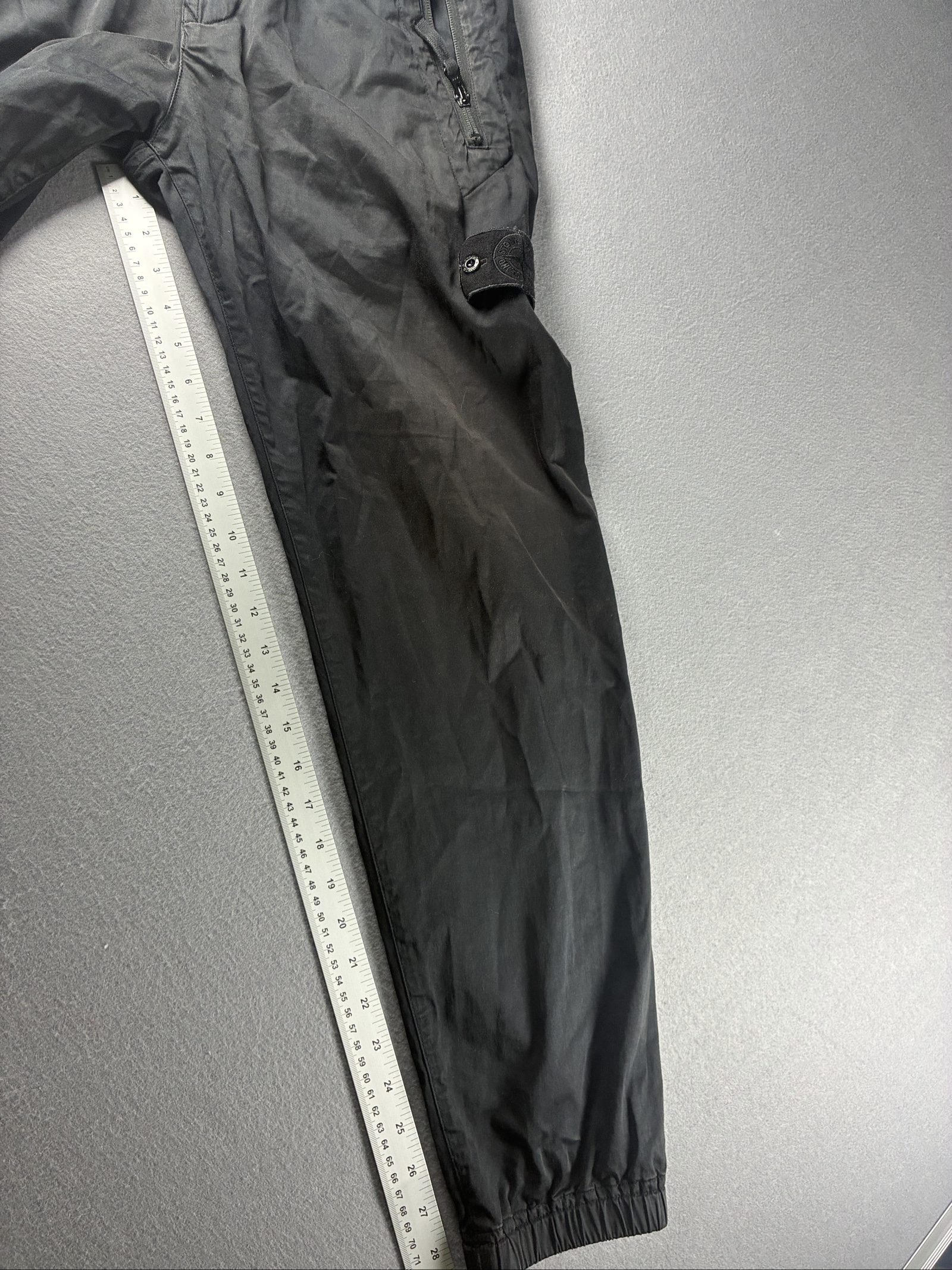 Stone Island Black Cotton Cargo shadow project trousers Joggers M image 8