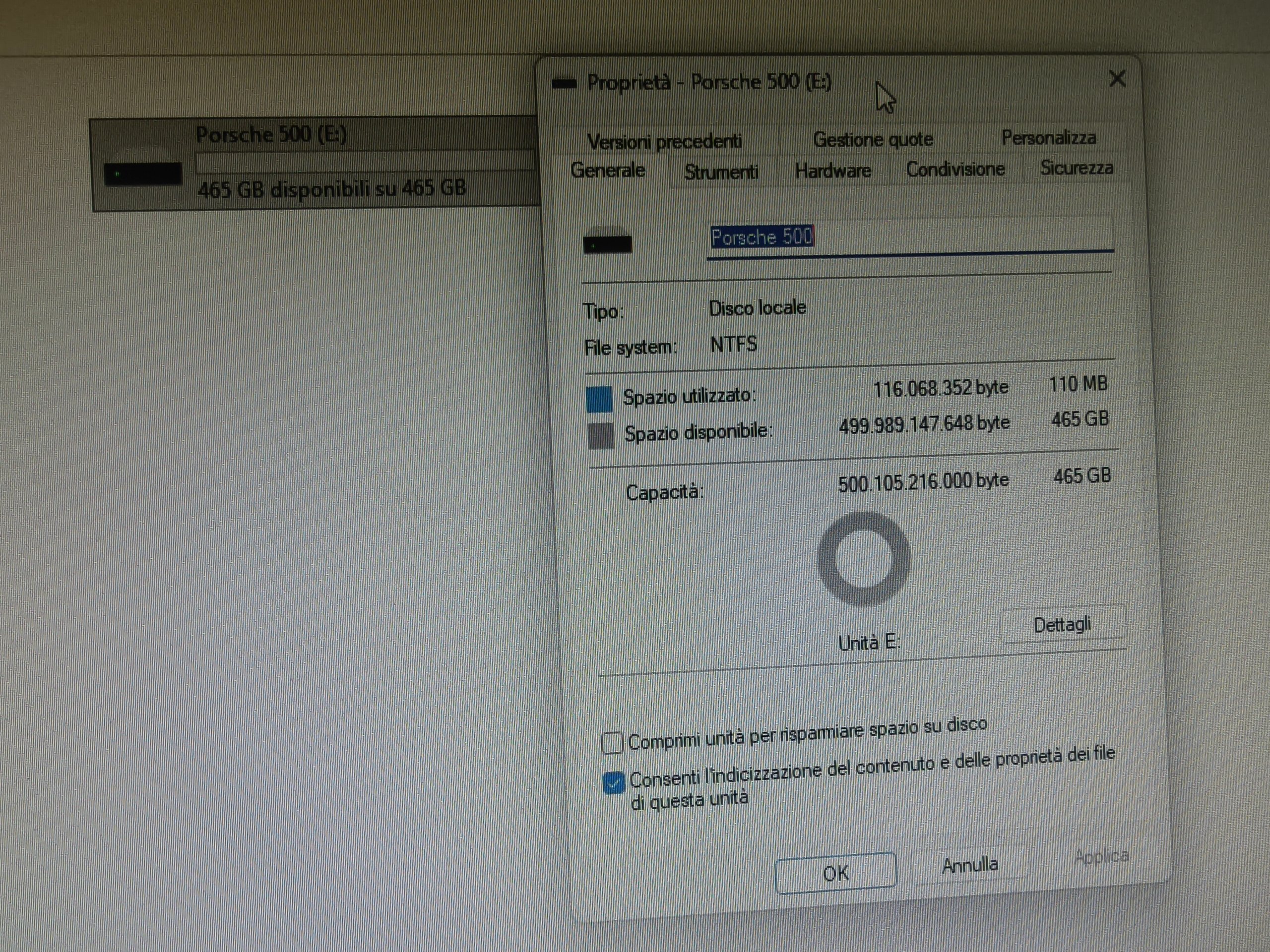 Hard Disk Esterno LaCie Porsche Design 500GB AR25U3 USB 3.0 2.5 Alluminio Cavo image 6