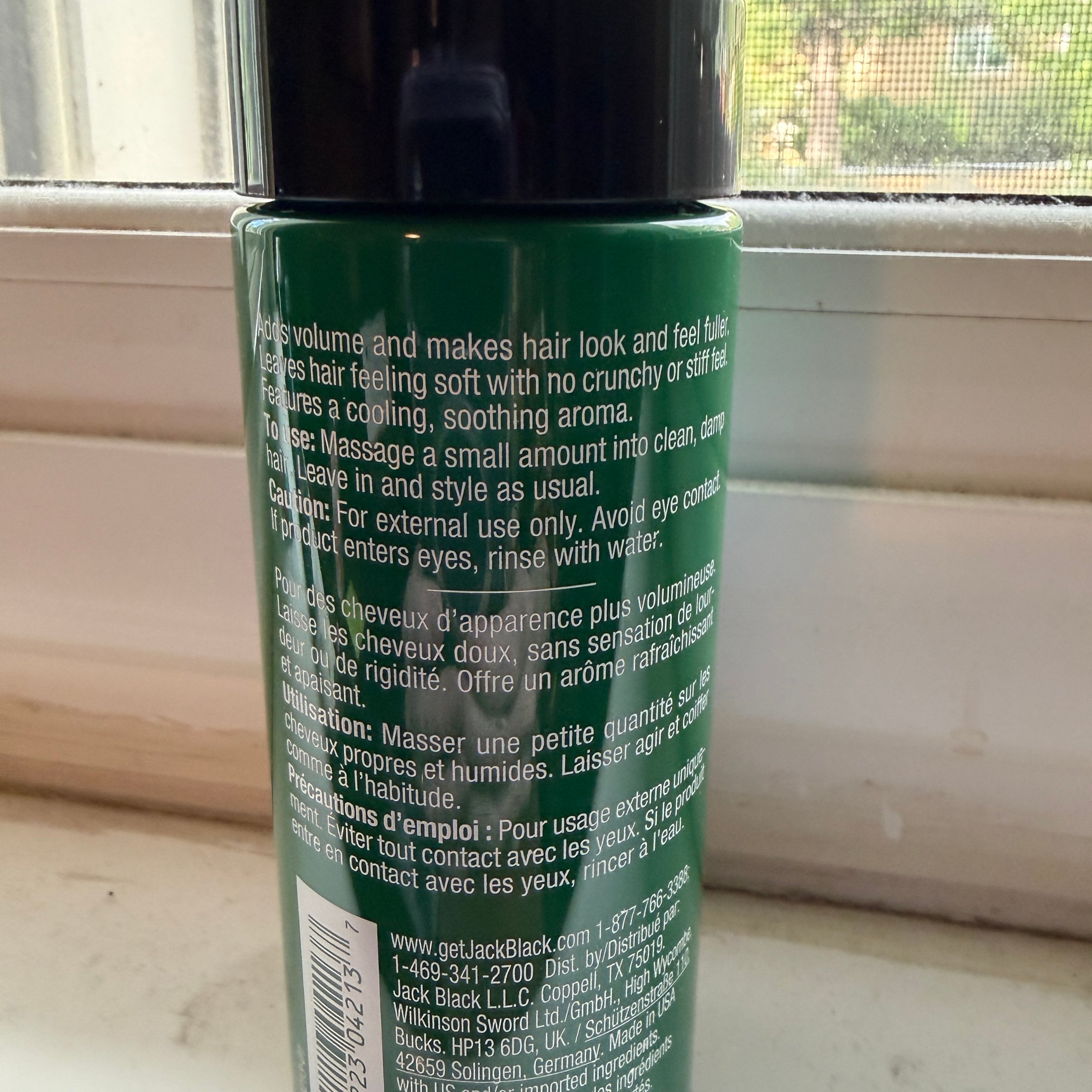 Jack Black Green True Volume Hair Density Foam 150mL image 3