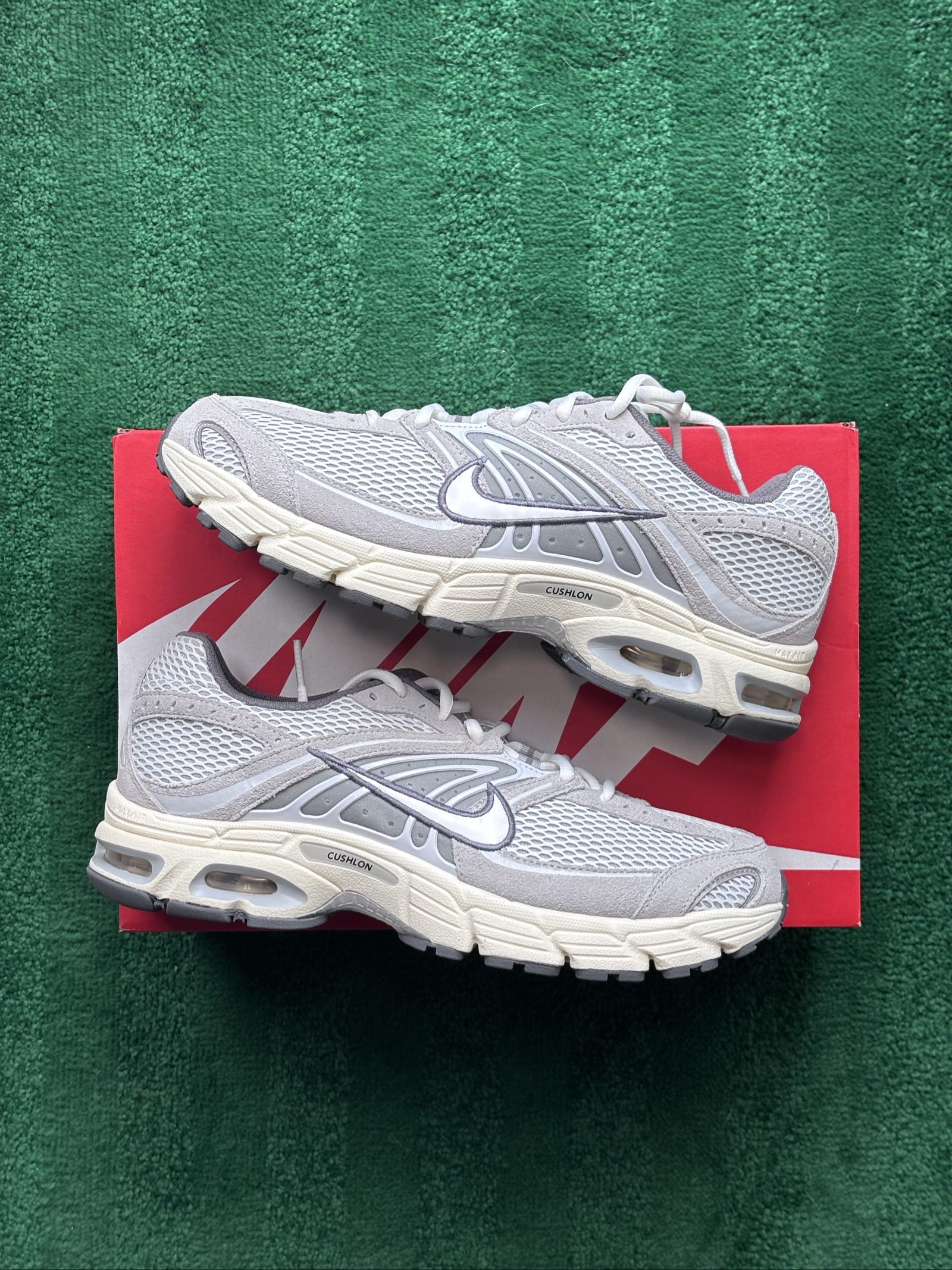 Size UK 9.5 | Nike Air Max Moto 2K | Grey Fog Summit White IQ4924-005 | New