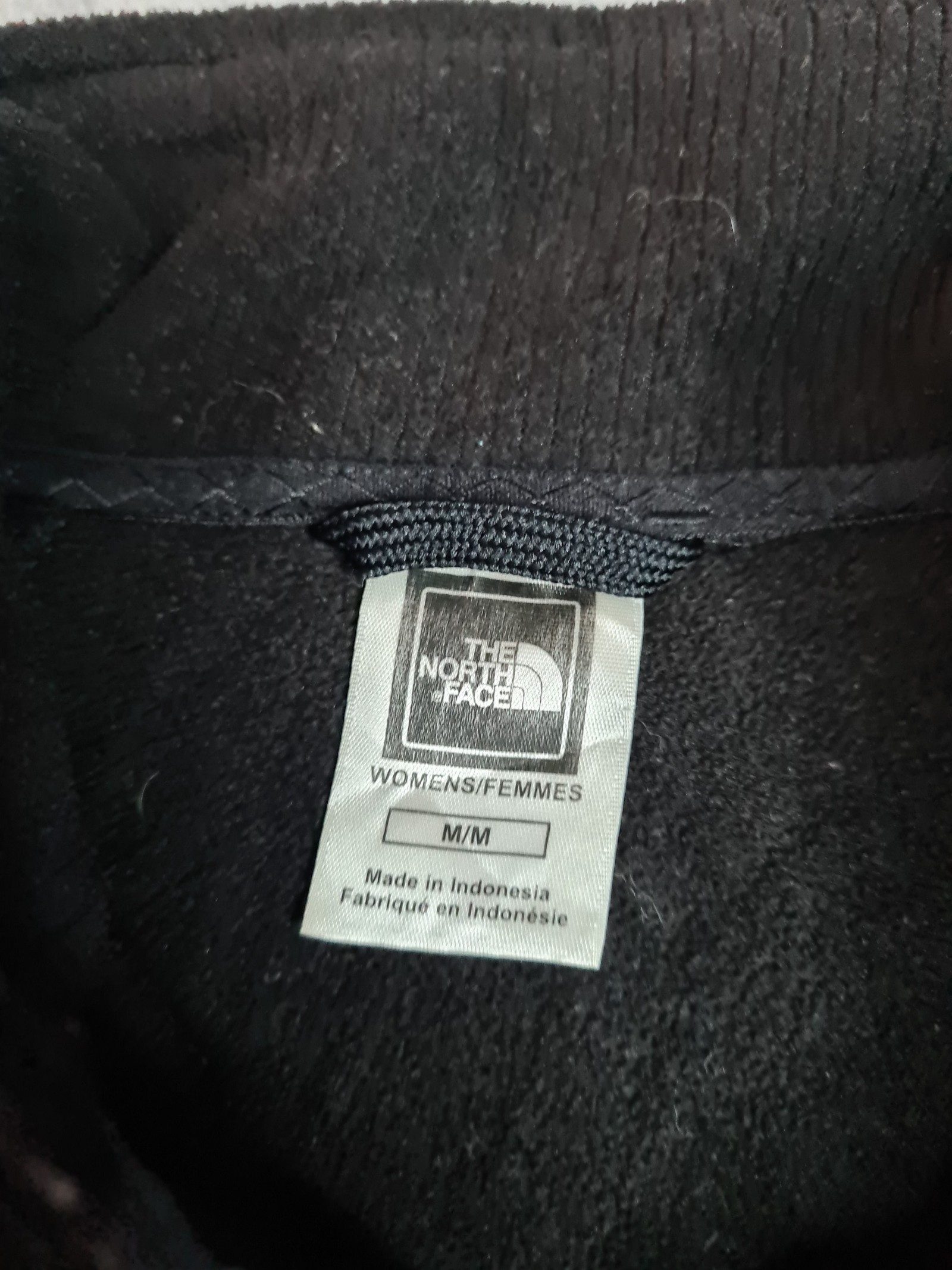 The North Face Black Fleece Half-Zip Pullover Womens Medium 1150 image 8