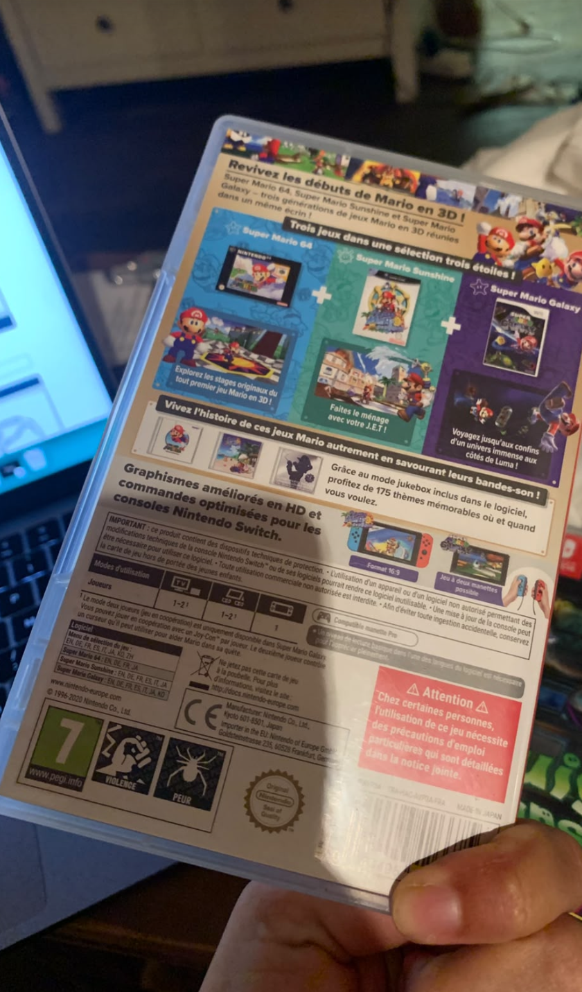 Nintendo Switch Super Mario 3D All-Stars - Édition EUR Complète image 2