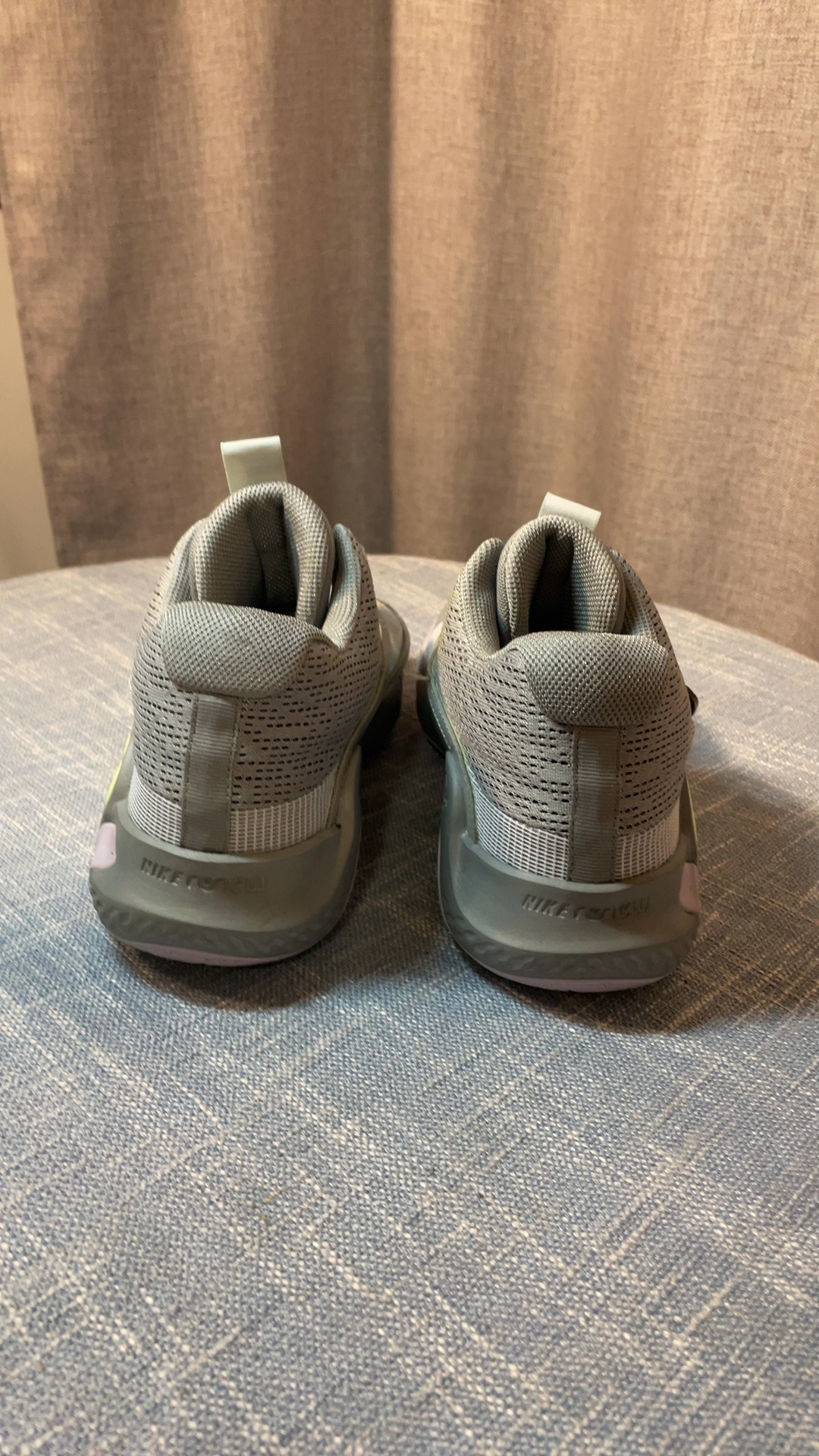 Nike Renew Retaliation 4 Training Shoes – Size 7.5 – Gray – No Laces image 4