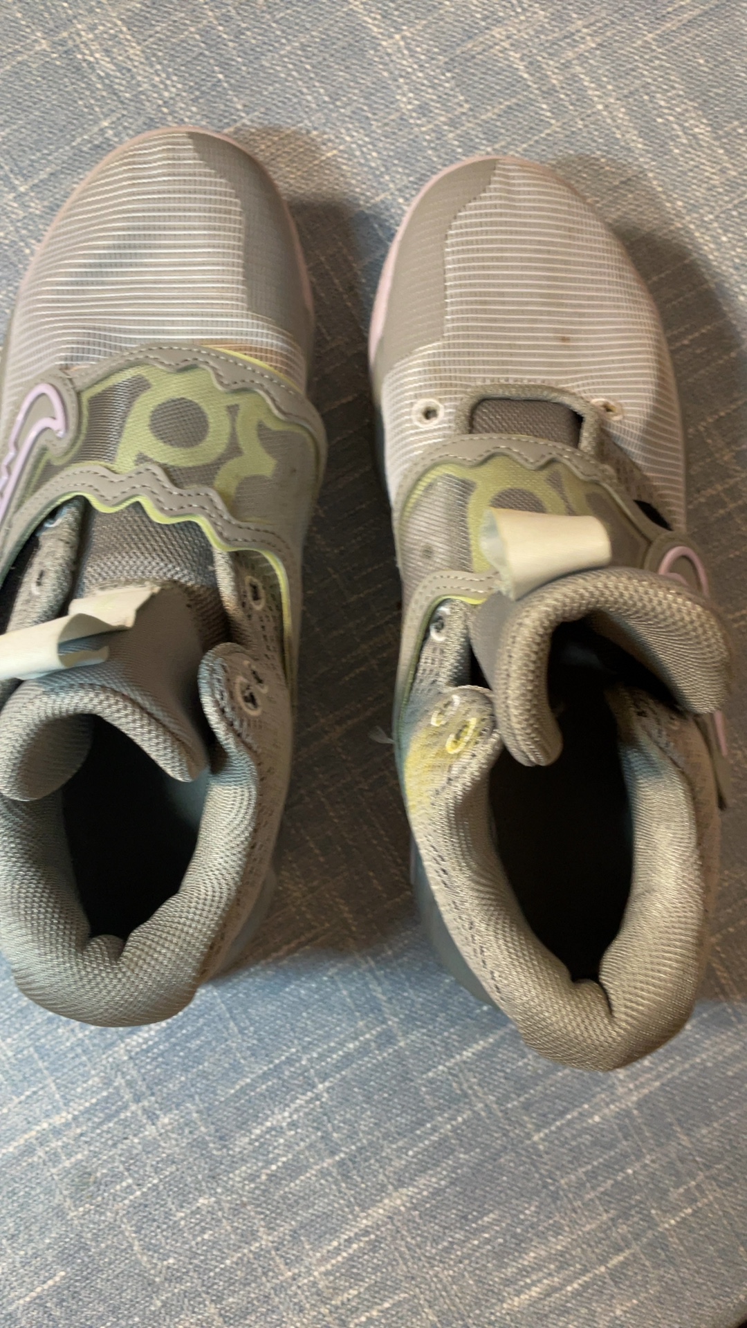 Nike Renew Retaliation 4 Training Shoes – Size 7.5 – Gray – No Laces image 6
