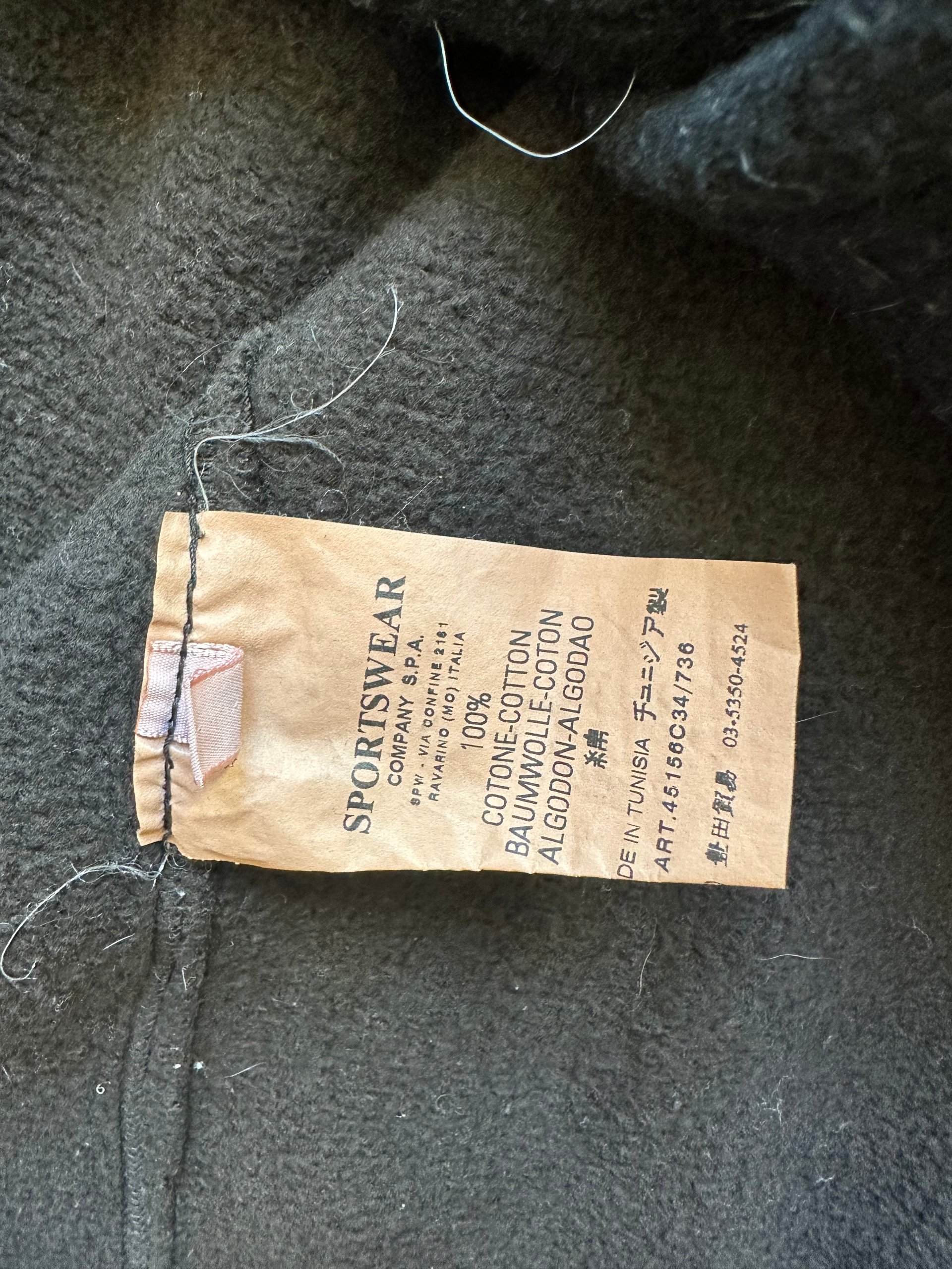 Stone Island Black & Brown Hooded Jacket XL Cotton & Polyester image 5