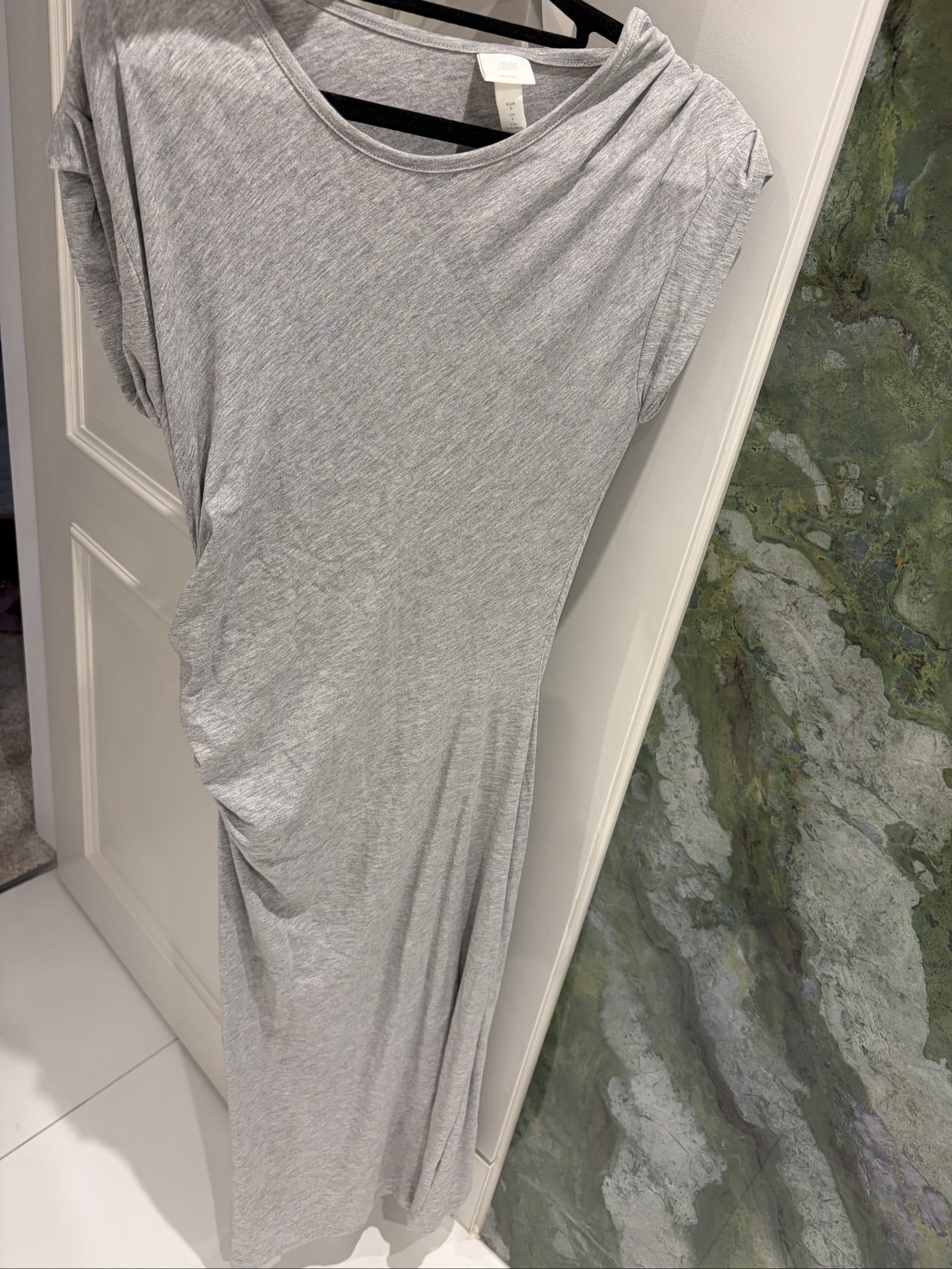 H&M Women's Grey Basics Jersey Dress Small image 4