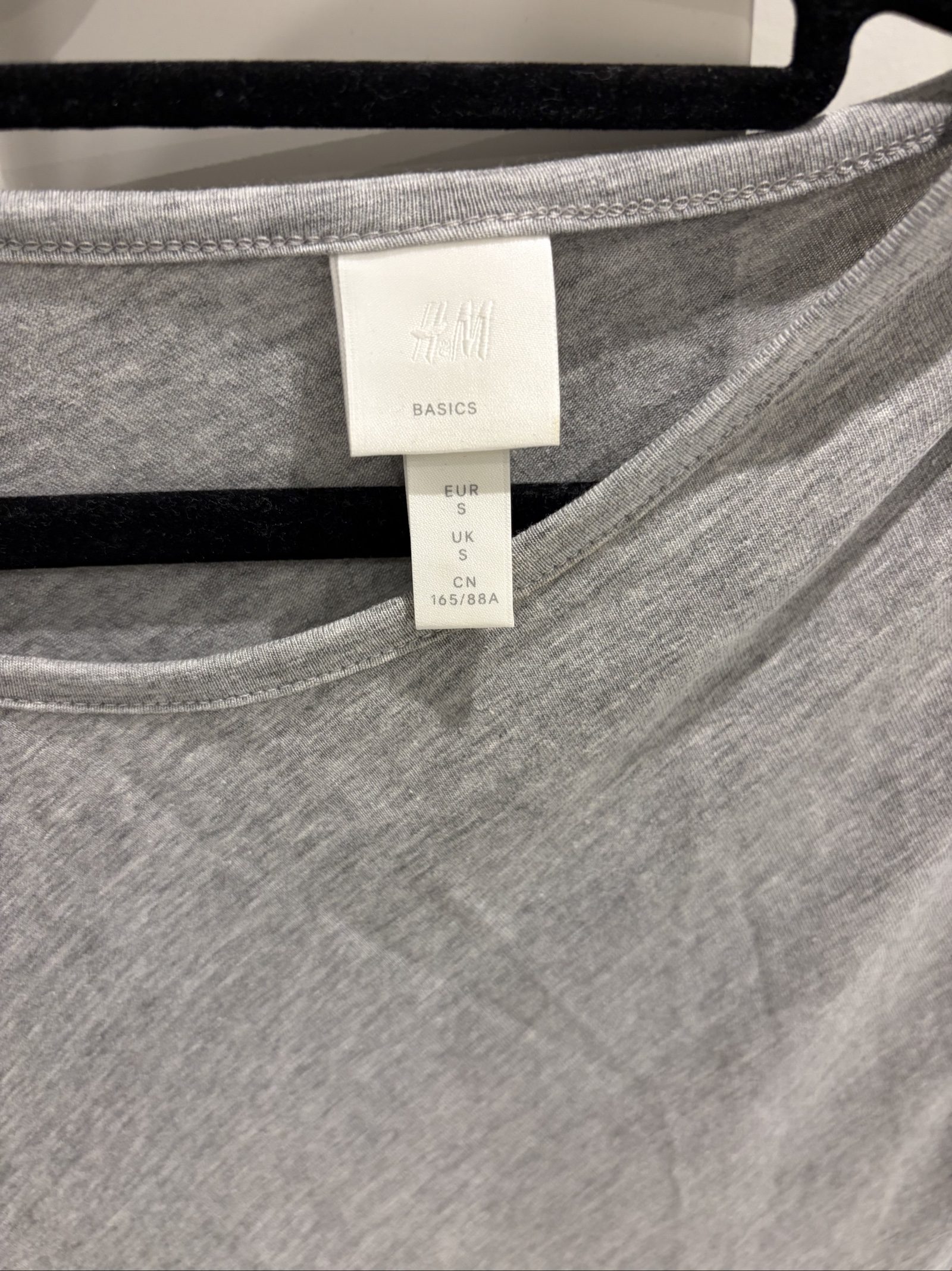 H&M Women's Grey Basics Jersey Dress Small image 2