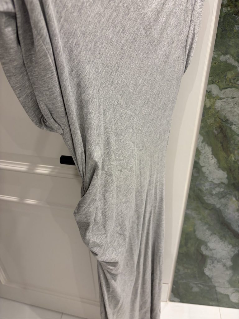 H&M Women's Grey Basics Jersey Dress Small