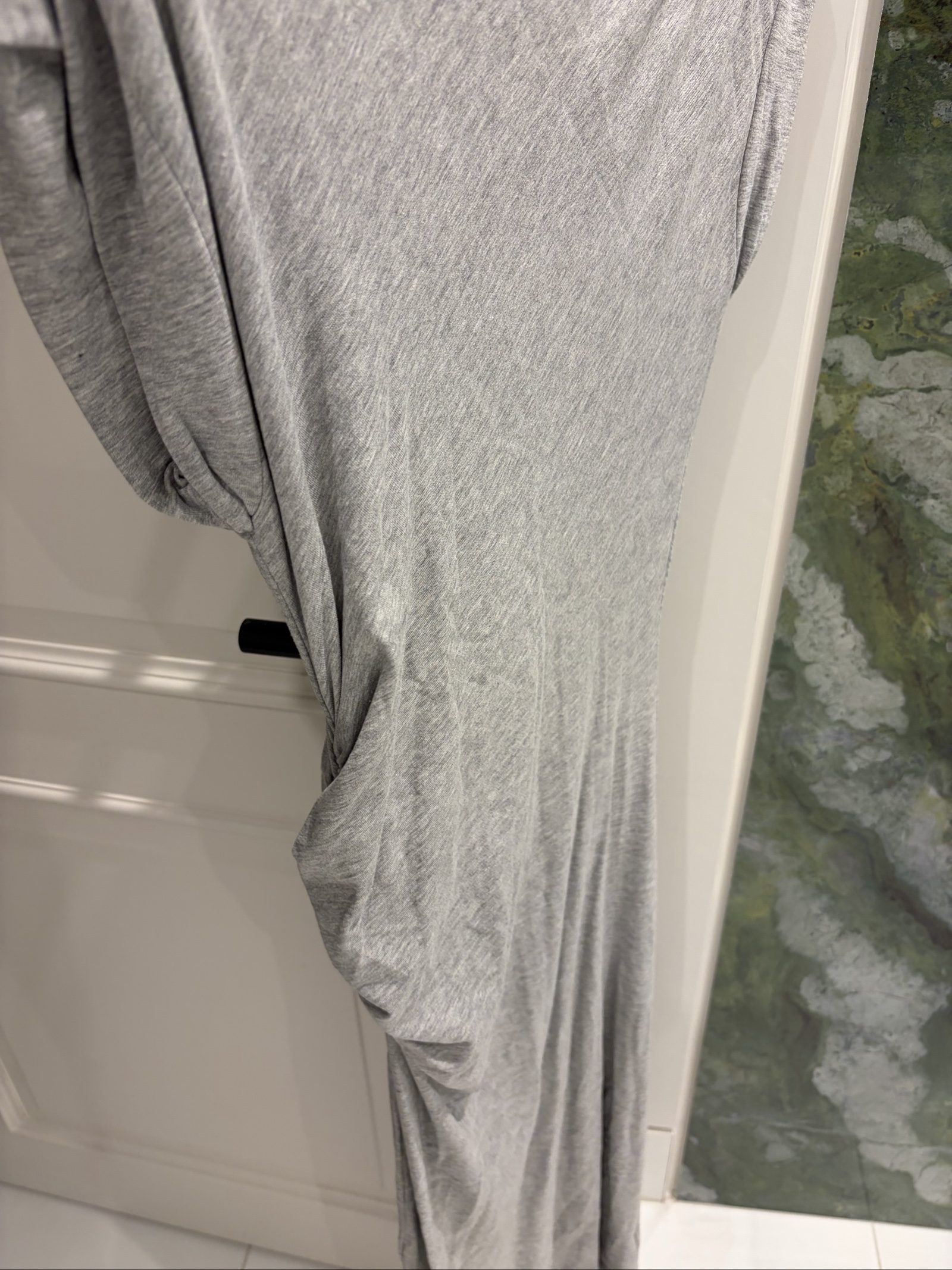 H&M Women's Grey Basics Jersey Dress Small