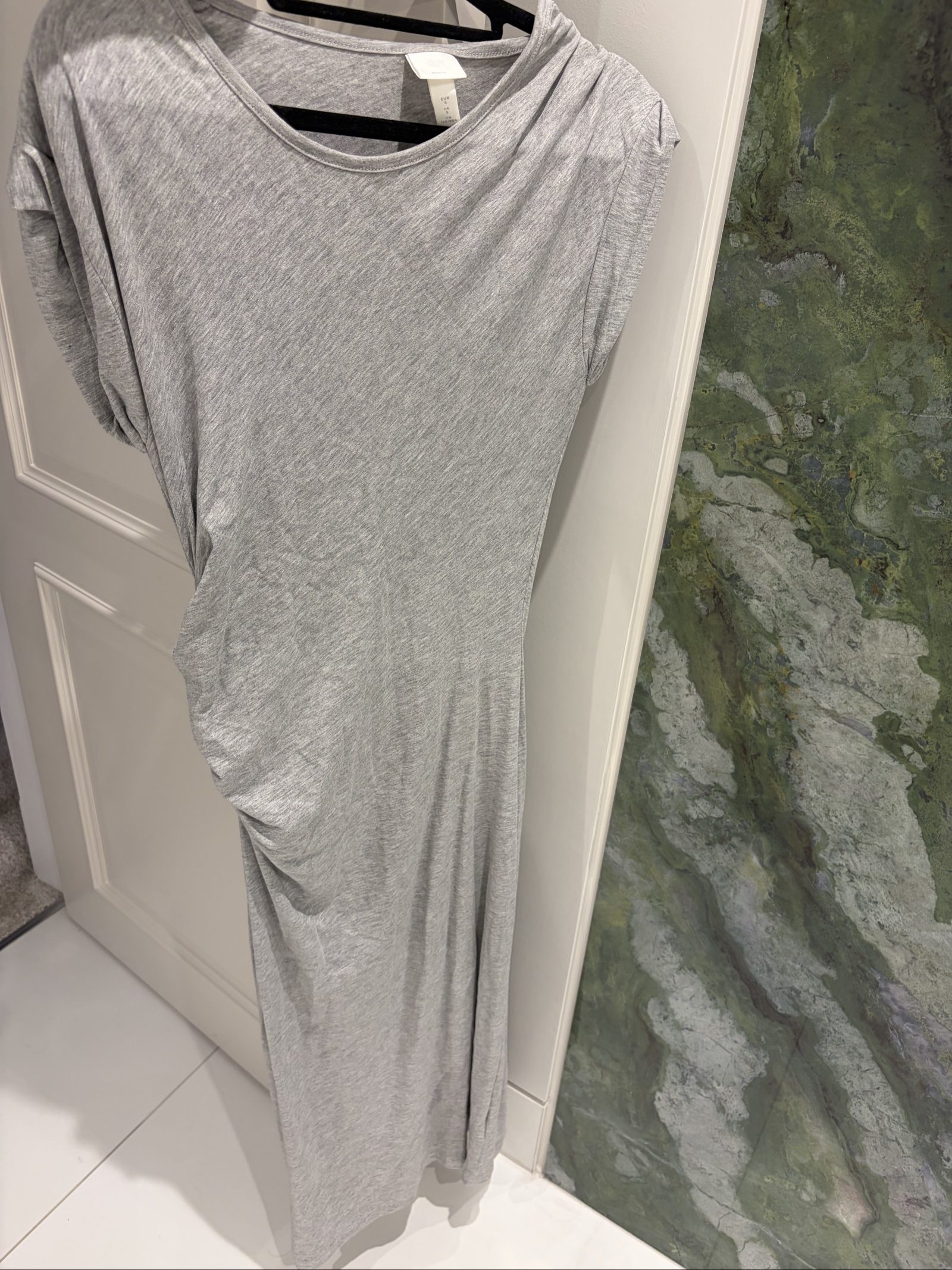H&M Women's Grey Basics Jersey Dress Small image 5