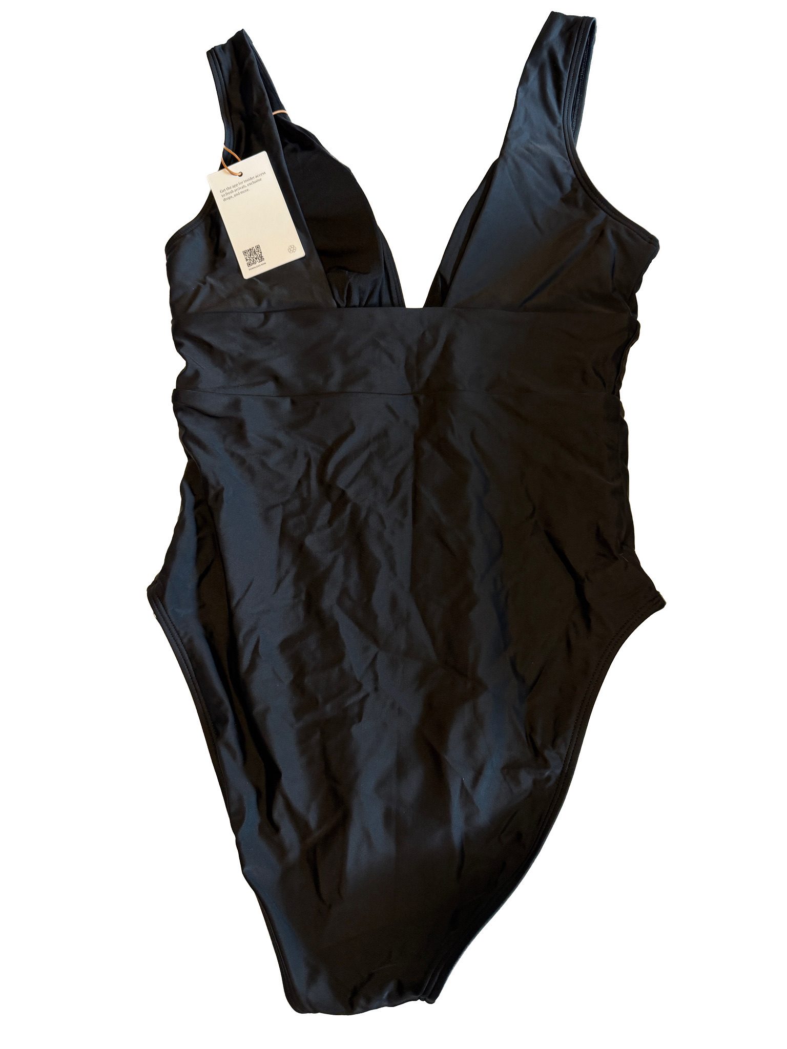 Quince - NWT Women's Black Swimsuit - Size Medium image 2