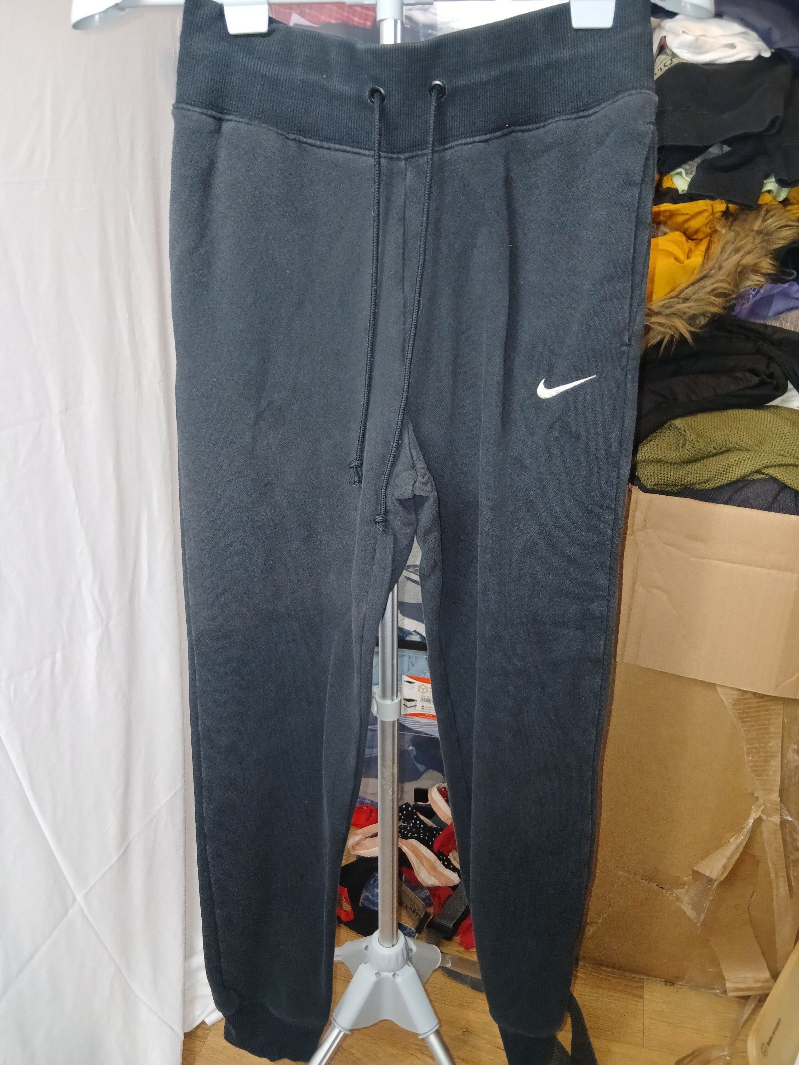 Nike Black Women's Small Cotton Mix Joggers