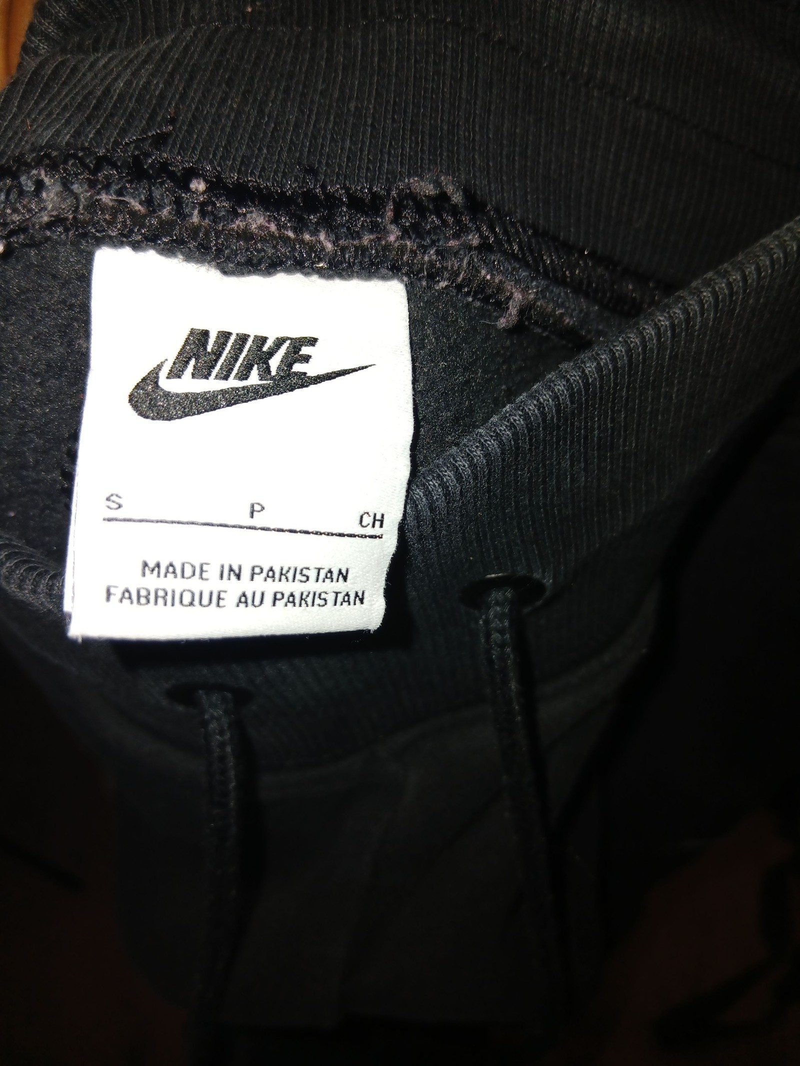 Nike Black Women's Small Cotton Mix Joggers image 2