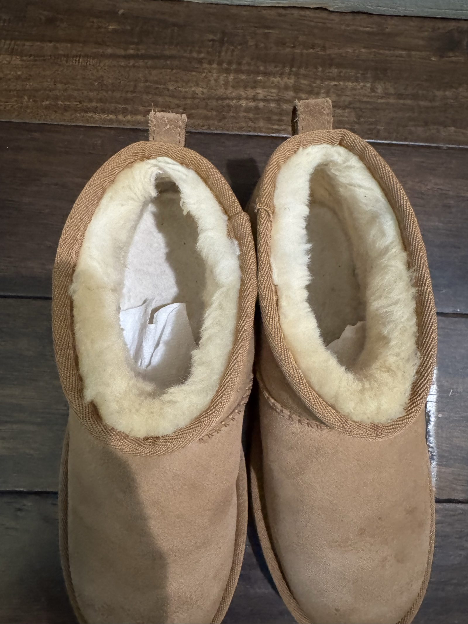 Women's UGG Chestnut Brown Classic Mini Sheepskin Boots US 6 image 7
