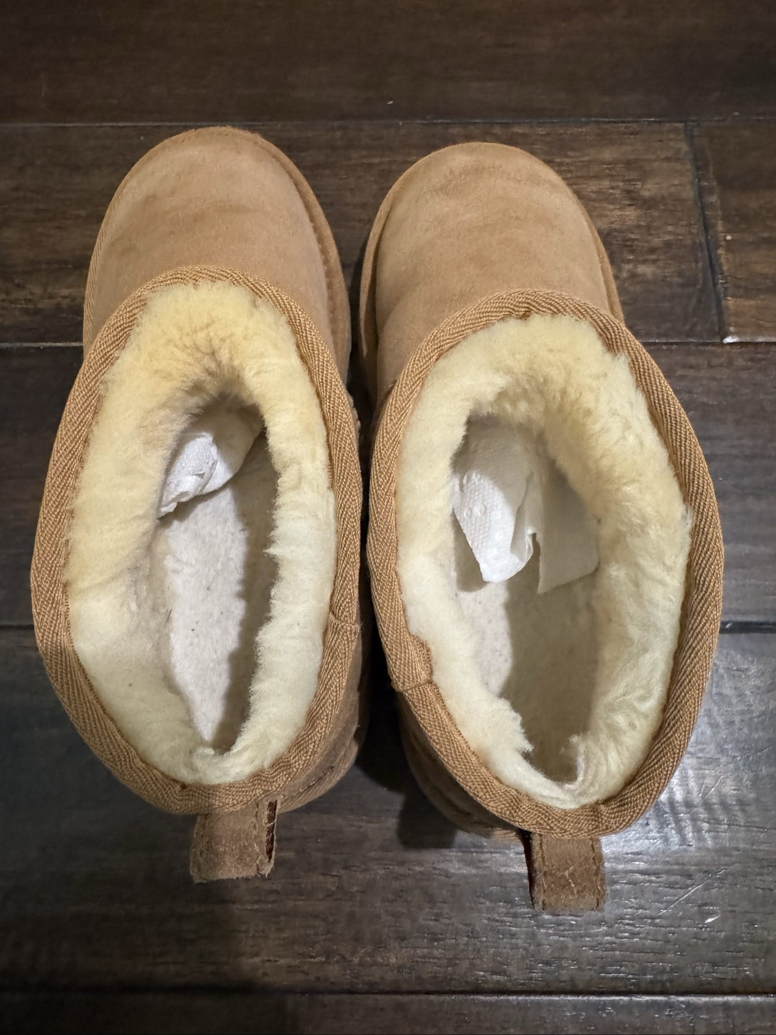 Women's UGG Chestnut Brown Classic Mini Sheepskin Boots US 6 image 9