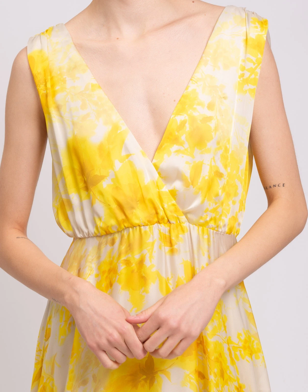 New Liu Jo Floral Print Maxi Dress Size M image 5
