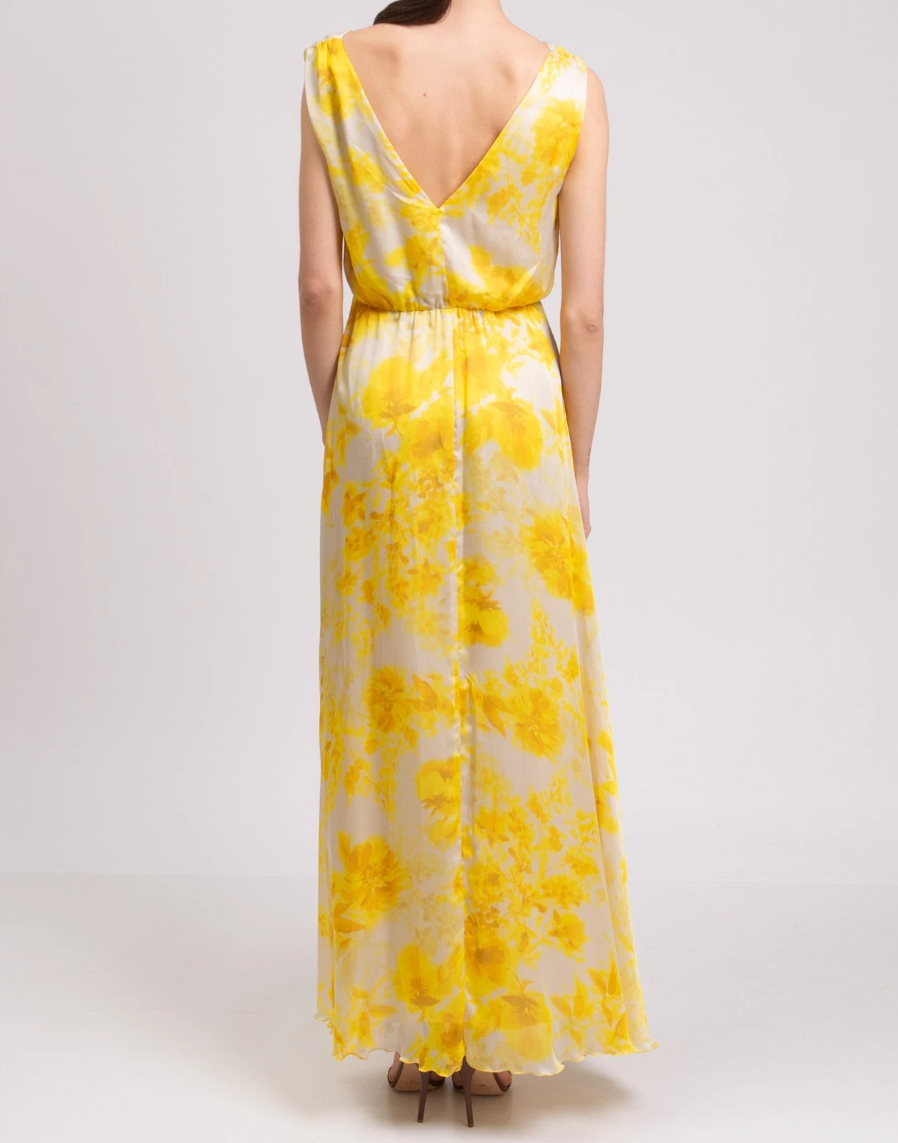 New Liu Jo Floral Print Maxi Dress Size M image 4