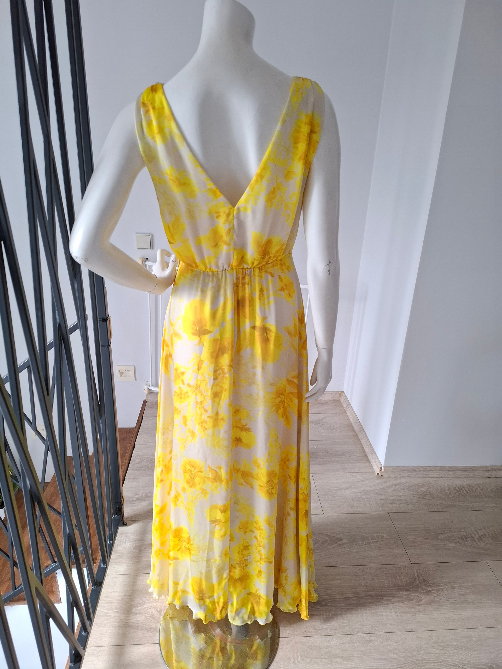 New Liu Jo Floral Print Maxi Dress Size M image 9