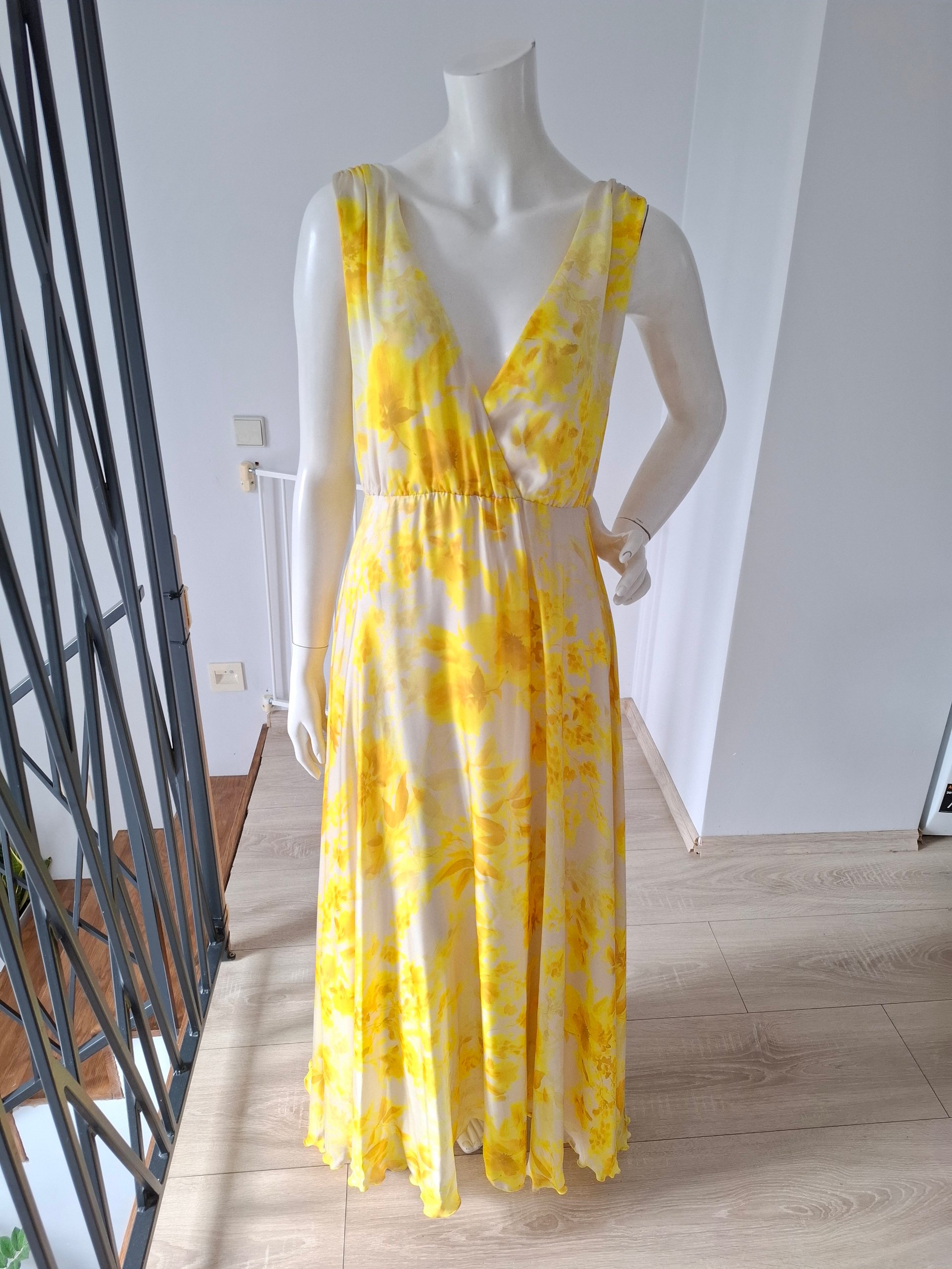 New Liu Jo Floral Print Maxi Dress Size M