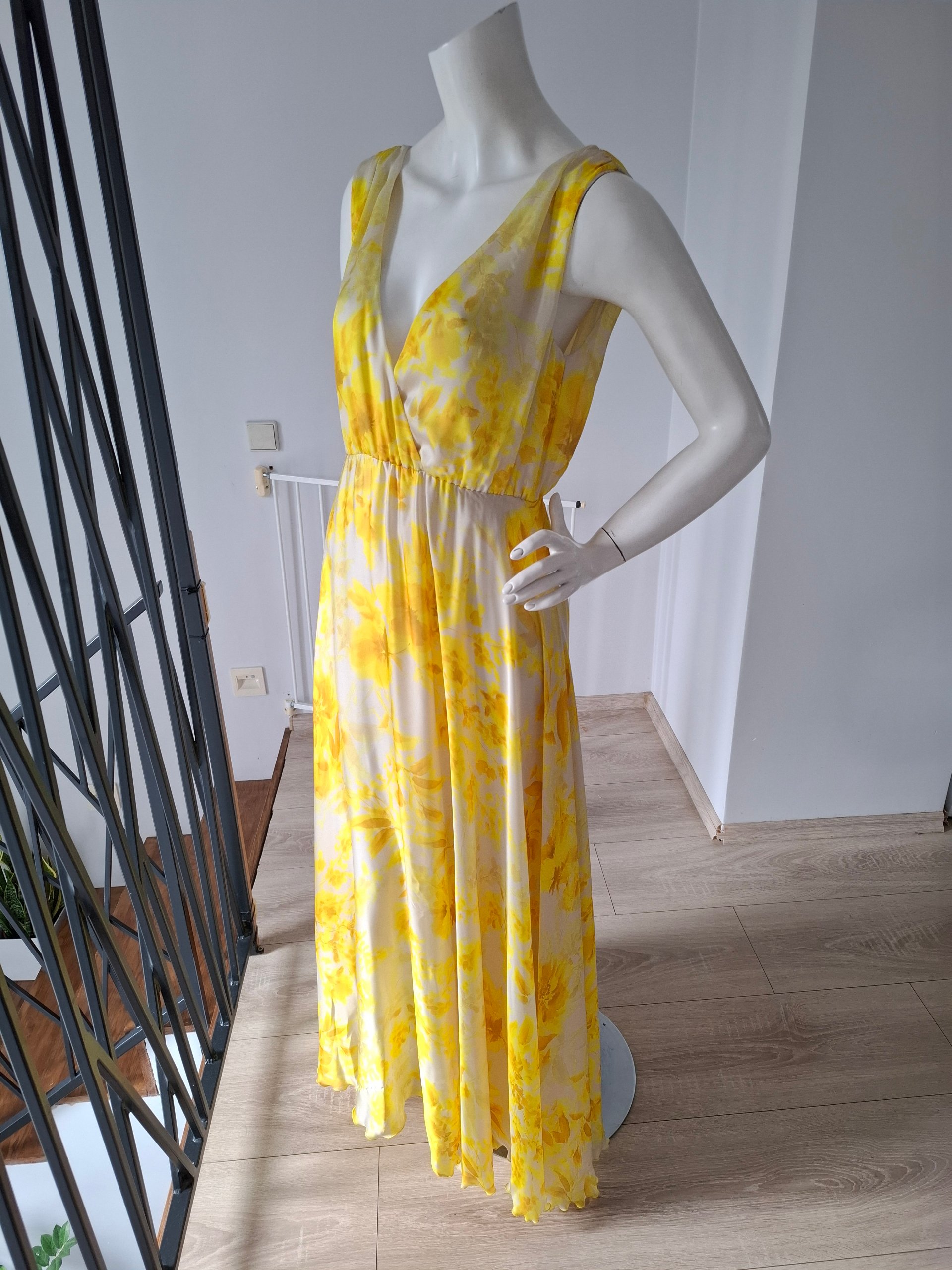 New Liu Jo Floral Print Maxi Dress Size M image 8